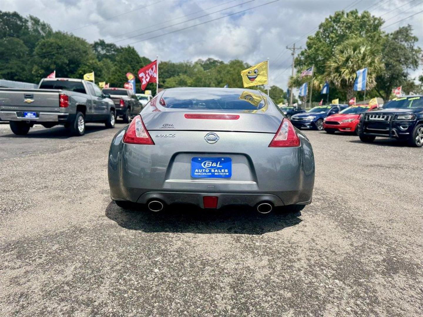 2013 Grey /Black Nissan 370z (JN1AZ4EH3DM) with an 3.7l V6 SFI Dohc Cvtcs 3. engine, Automatic transmission, located at 745 East Steele Rd., West Columbia, SC, 29170, (803) 755-9148, 33.927212, -81.148483 - Special Internet Price! 2013 Nissan 370Z - Photo#4