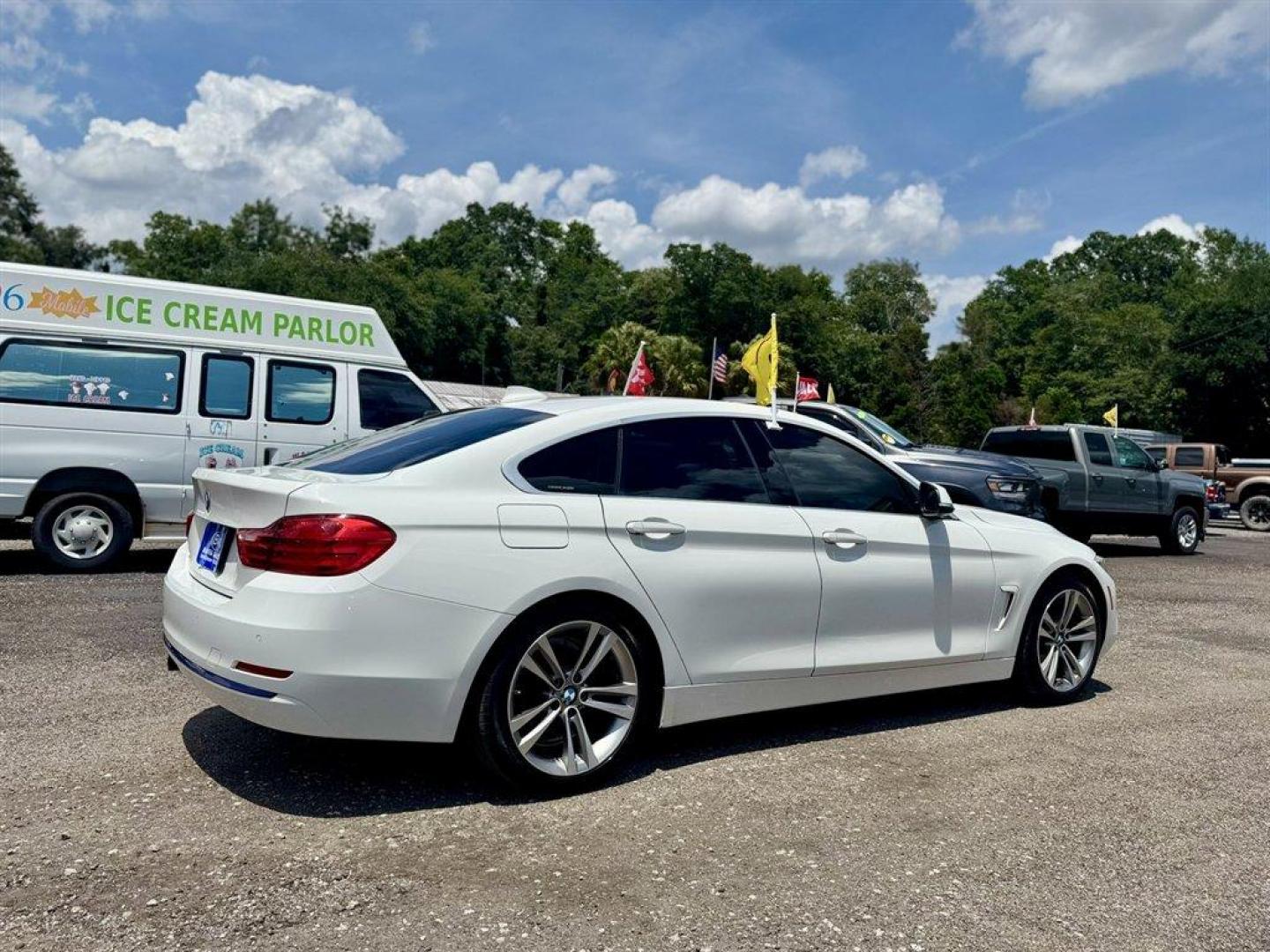 2016 White /Black BMW 4-Series (WBA4A9C55GG) with an 2.0l I-4 DI Dohc T/C 2.0l engine, Automatic transmission, located at 745 East Steele Rd., West Columbia, SC, 29170, (803) 755-9148, 33.927212, -81.148483 - Special Internet Price! 2016 BMW 4-Series with AM/FM radio, Bluetooth, Backup camera, Sunroof, Push to start, Keyless entry, Leather interior, Powered front seats, Heated front seats, Powered windows, Powered door locks, Plus more! - Photo#3