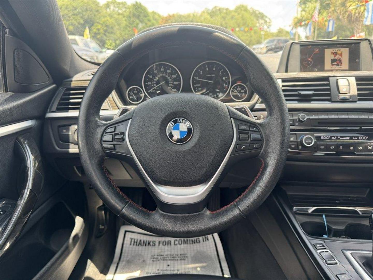 2016 White /Black BMW 4-Series (WBA4A9C55GG) with an 2.0l I-4 DI Dohc T/C 2.0l engine, Automatic transmission, located at 745 East Steele Rd., West Columbia, SC, 29170, (803) 755-9148, 33.927212, -81.148483 - Special Internet Price! 2016 BMW 4-Series with AM/FM radio, Bluetooth, Backup camera, Sunroof, Push to start, Keyless entry, Leather interior, Powered front seats, Heated front seats, Powered windows, Powered door locks, Plus more! - Photo#7