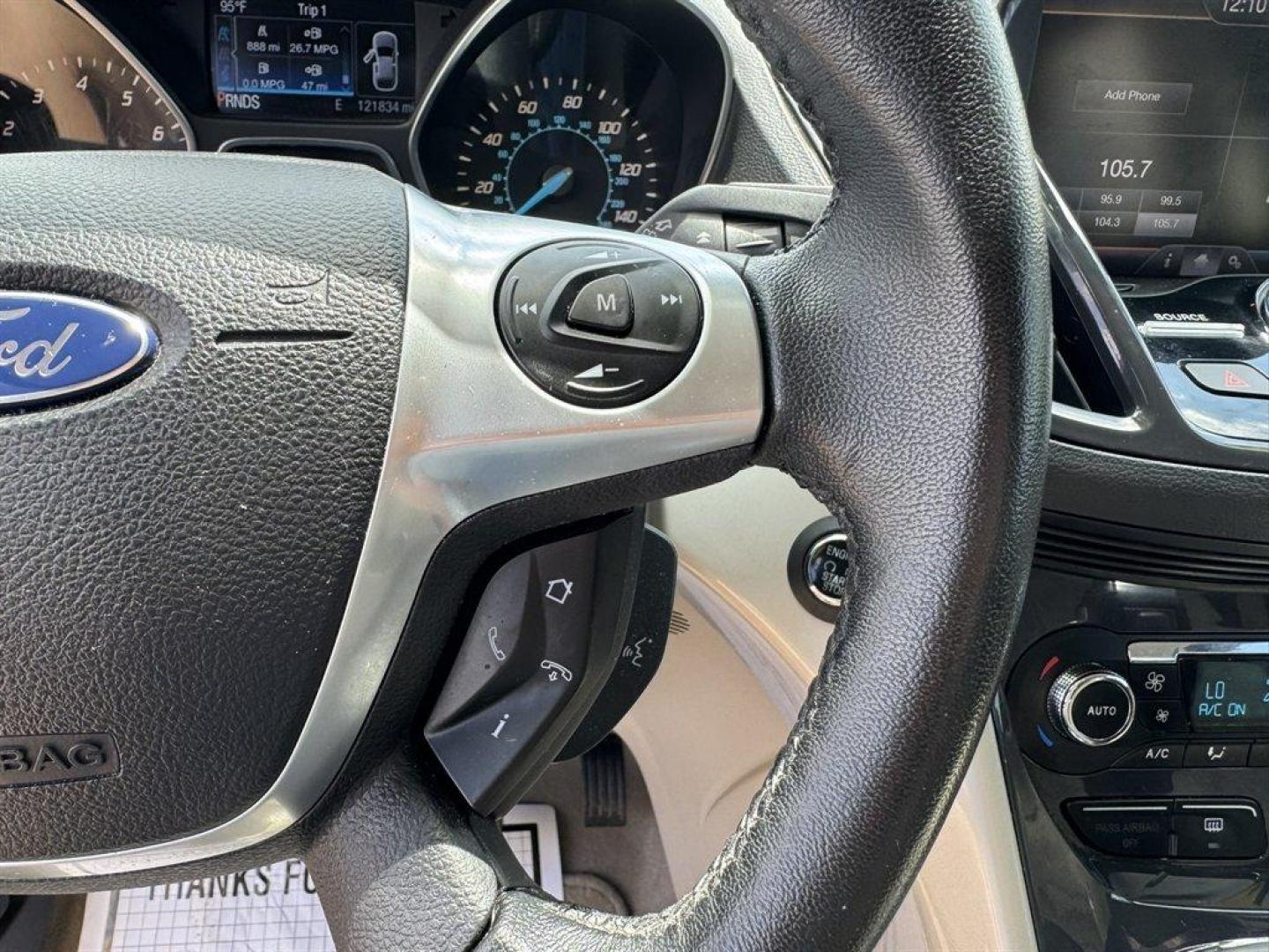 2013 Burgundy /Taupe Ford Escape (1FMCU0HX5DU) with an 1.6l I-4 DI Dohc TC Ecobt engine, Automatic transmission, located at 745 East Steele Rd., West Columbia, SC, 29170, (803) 755-9148, 33.927212, -81.148483 - Special Internet Price! 2013 Ford Escape with AM/FM radio, Navigation, Cruise control, Push to start, Keyless entry, Leather interior, Powered liftgate, Powered windows, Powered door locks, Plus more! - Photo#9