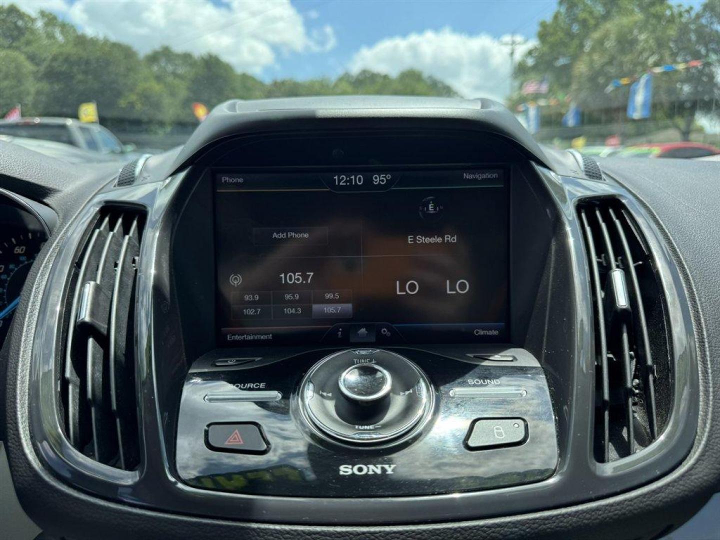 2013 Burgundy /Taupe Ford Escape (1FMCU0HX5DU) with an 1.6l I-4 DI Dohc TC Ecobt engine, Automatic transmission, located at 745 East Steele Rd., West Columbia, SC, 29170, (803) 755-9148, 33.927212, -81.148483 - Special Internet Price! 2013 Ford Escape with AM/FM radio, Navigation, Cruise control, Push to start, Keyless entry, Leather interior, Powered liftgate, Powered windows, Powered door locks, Plus more! - Photo#12