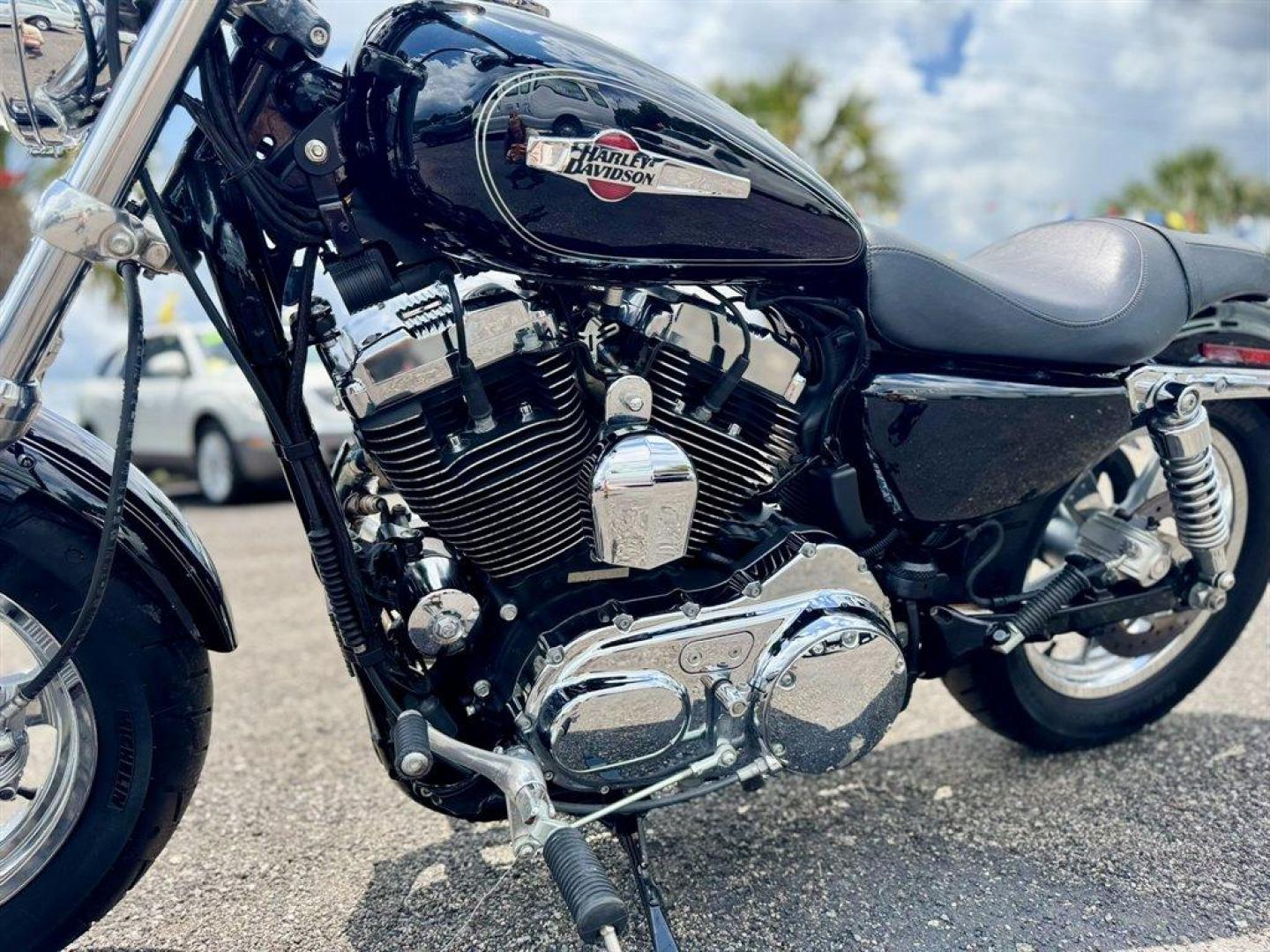 2013 Black /Black Harley-Davidson 1200 Custom (1HD1CT315DC) with an 1200 engine, 6 Speed Manual transmission, located at 745 East Steele Rd., West Columbia, SC, 29170, (803) 755-9148, 33.927212, -81.148483 - Photo#10