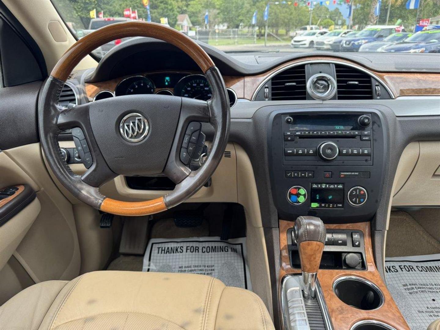 2012 White /Taupe Buick Enclave (5GAKVCED4CJ) with an 3.6l V6 DI Dohc 3.6l engine, Automatic transmission, located at 745 East Steele Rd., West Columbia, SC, 29170, (803) 755-9148, 33.927212, -81.148483 - Special Internet Price! 2012 Buick Enclave with AM/FM radio, Backup camera, Cruise control, Powered front seats, 3rd row seating, Leather interior, Sunroof, Keyless entry, Powered windows, Powered door locks, Plus more! - Photo#6