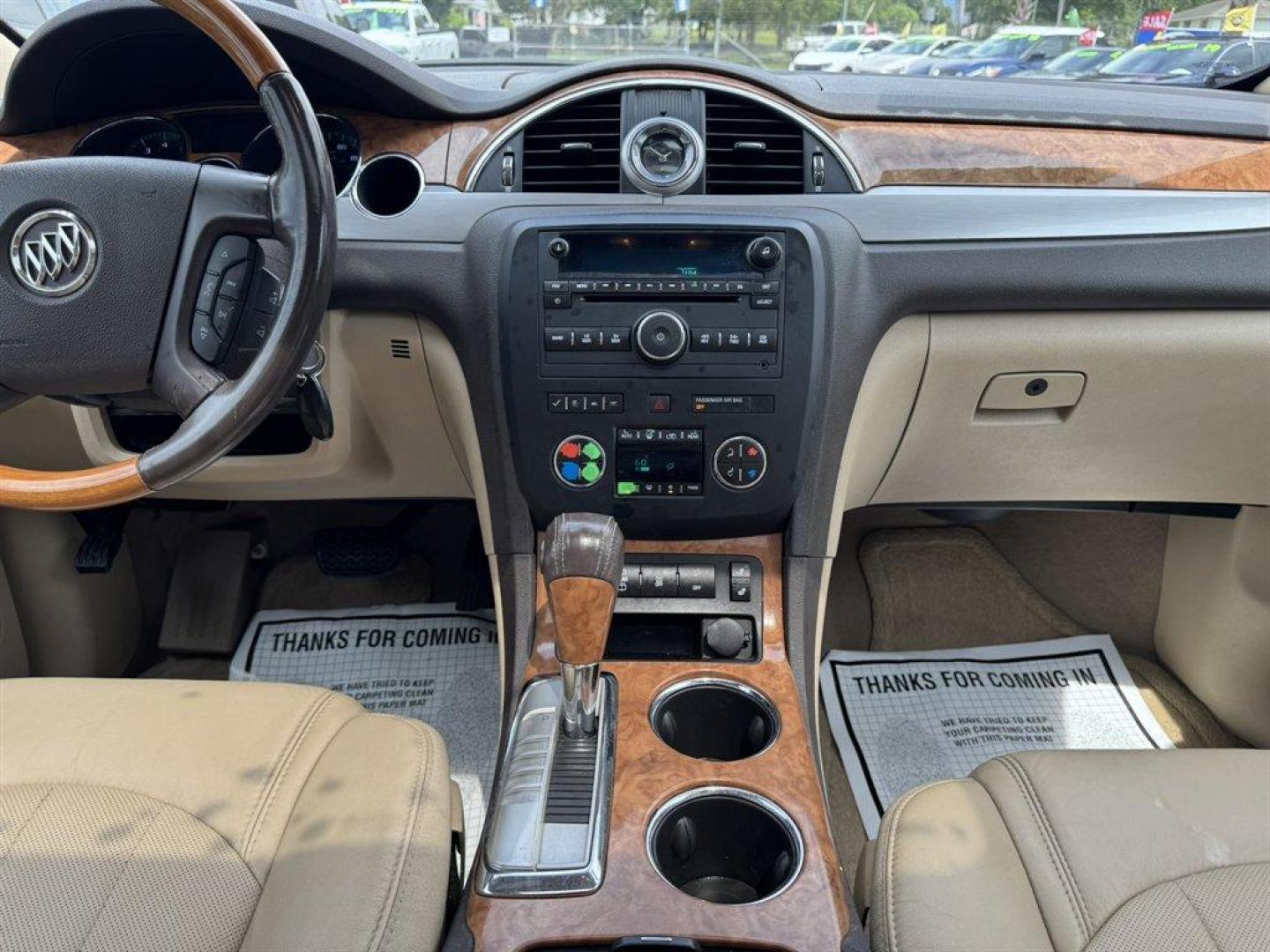2012 White /Taupe Buick Enclave (5GAKVCED4CJ) with an 3.6l V6 DI Dohc 3.6l engine, Automatic transmission, located at 745 East Steele Rd., West Columbia, SC, 29170, (803) 755-9148, 33.927212, -81.148483 - Special Internet Price! 2012 Buick Enclave with AM/FM radio, Backup camera, Cruise control, Powered front seats, 3rd row seating, Leather interior, Sunroof, Keyless entry, Powered windows, Powered door locks, Plus more! - Photo#11