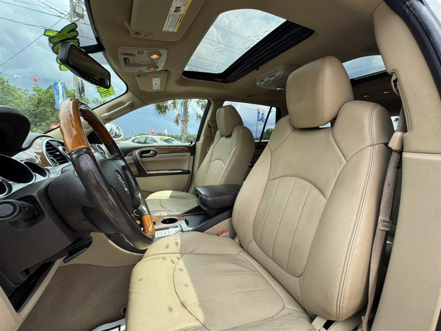 2012 White /Taupe Buick Enclave (5GAKVCED4CJ) with an 3.6l V6 DI Dohc 3.6l engine, Automatic transmission, located at 745 East Steele Rd., West Columbia, SC, 29170, (803) 755-9148, 33.927212, -81.148483 - Special Internet Price! 2012 Buick Enclave with AM/FM radio, Backup camera, Cruise control, Powered front seats, 3rd row seating, Leather interior, Sunroof, Keyless entry, Powered windows, Powered door locks, Plus more! - Photo#20