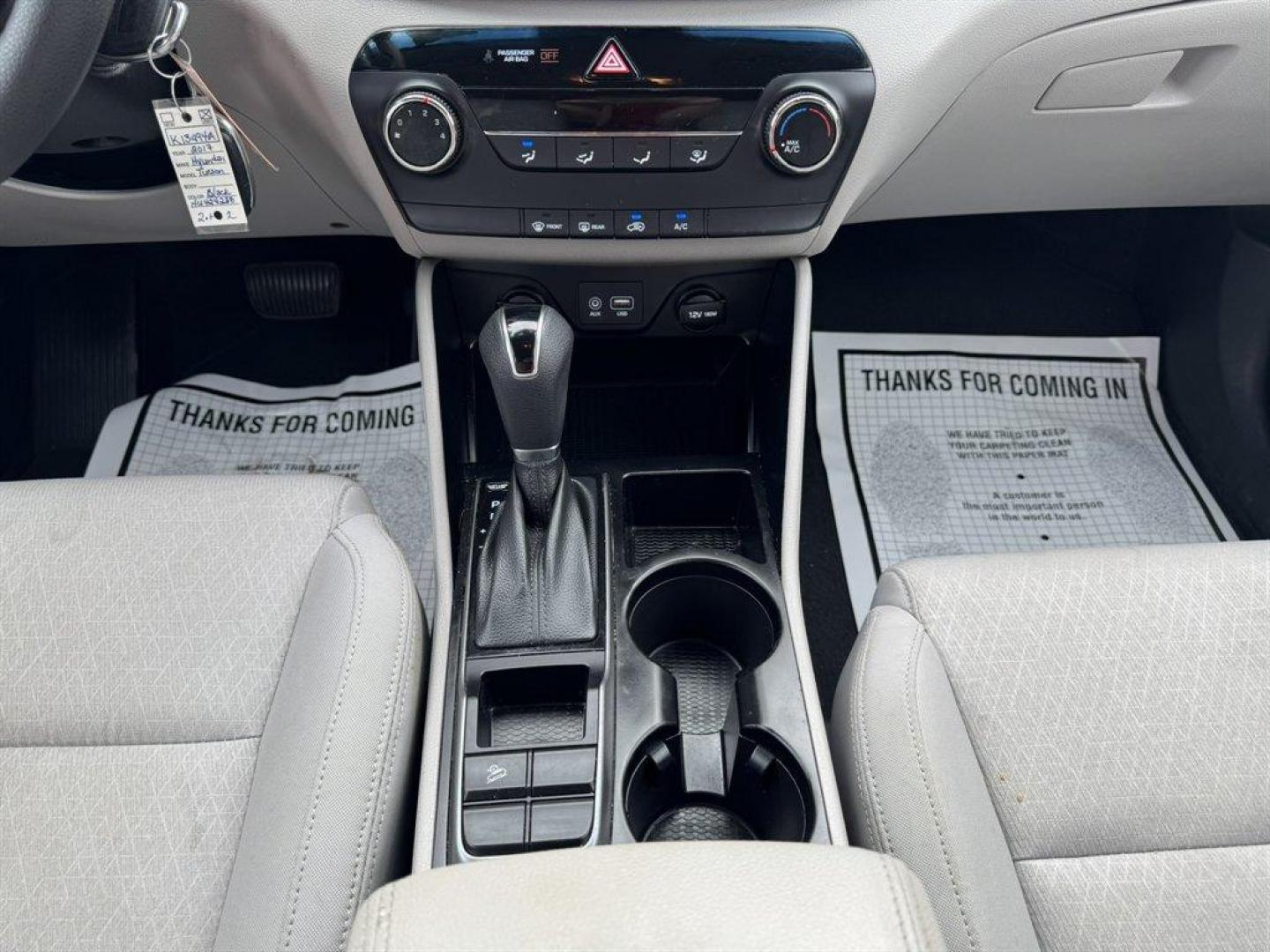 2017 Black /Grey Hyundai Tucson (KM8J23A41HU) with an 2.0l I-4 DI Dohc Cvvt 2.0 engine, Automatic transmission, located at 745 East Steele Rd., West Columbia, SC, 29170, (803) 755-9148, 33.927212, -81.148483 - Special Internet Price! 2017 Hyundai Tucson with AM/FM radio, Bluetooth, Backup camera, Cruise control, Cloth interior, Powered windows, Powered door locks, Plus more! - Photo#13