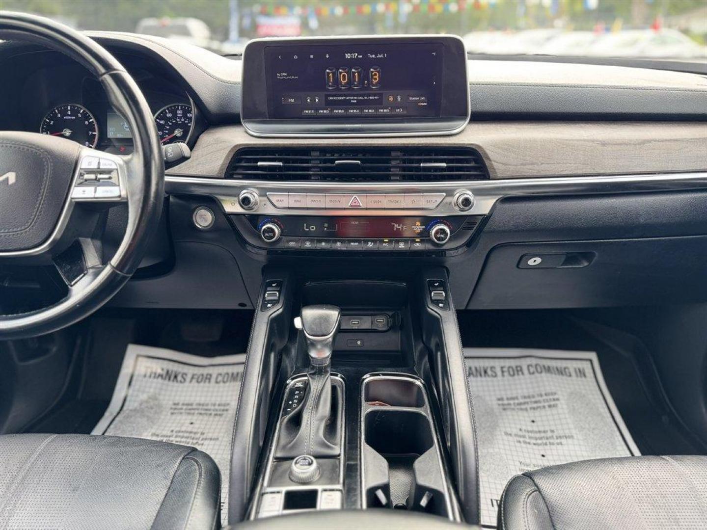 2022 Black /Black Kia Telluride (5XYP34HC6NG) with an 3.8l V6 DI Dohc 3.8l engine, Automatic transmission, located at 745 East Steele Rd., West Columbia, SC, 29170, (803) 755-9148, 33.927212, -81.148483 - Special Intrenet Price! 2022 Kia Telluride with AM/FM raido, Bluetooth, Backup camera, Navigation, Sunroof, Leather interior, 3rd row seating, Powered liftgate, Powered windows, Powered door locks, Plus more! - Photo#11