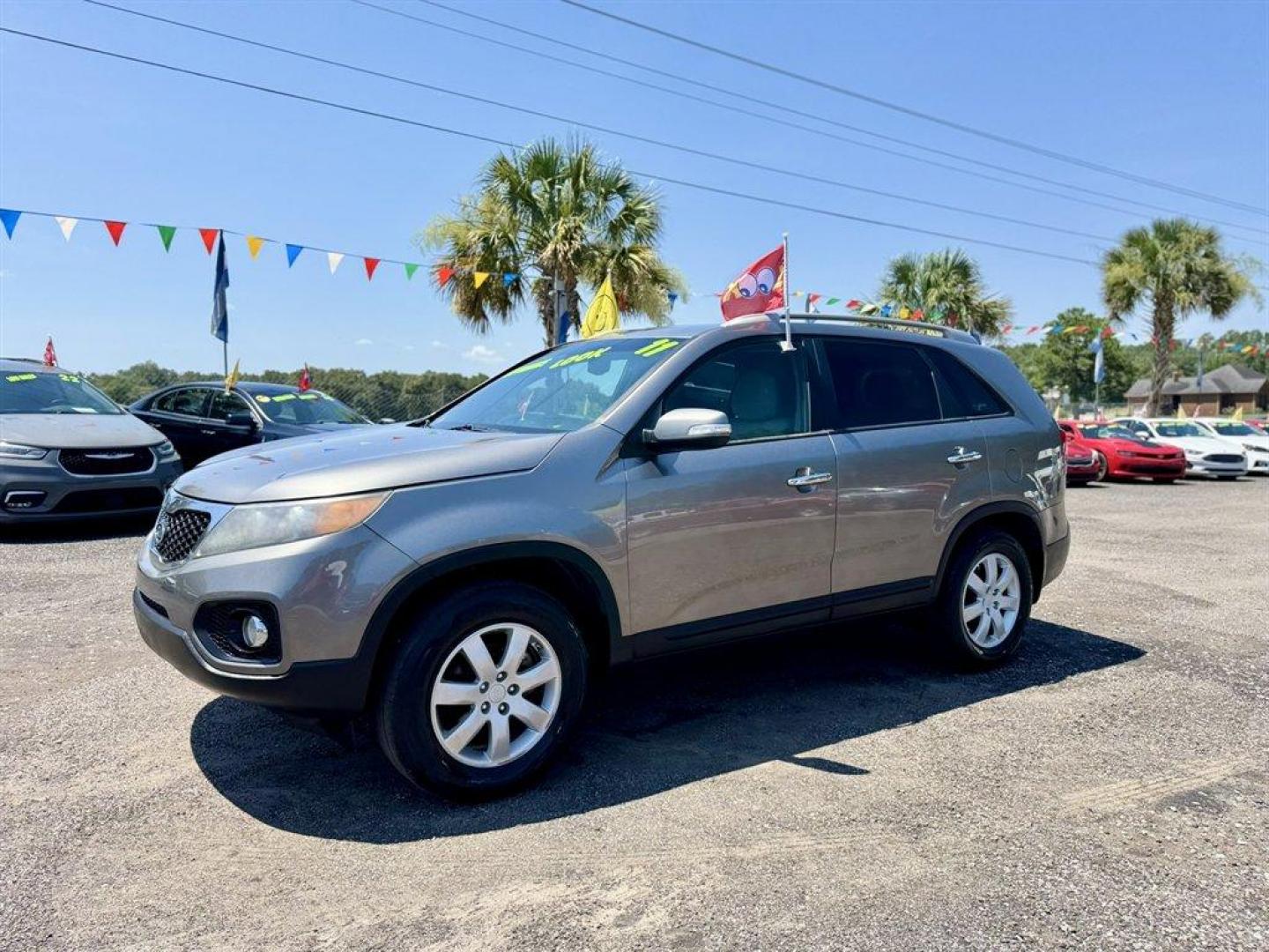 2011 Grey /Grey Kia Sorento (5XYKT3A13BG) with an 2.4l I-4 MPI Dohc Cvvt 2. engine, Automatic transmission, located at 745 East Steele Rd., West Columbia, SC, 29170, (803) 755-9148, 33.927212, -81.148483 - Special Internet Price! 2011 Kia Sorento with AM/FM radio, Backup camera, Cruise control, Cloth interior, Keyless entry, Powered windows, Powered door locks, Plus more! - Photo#0