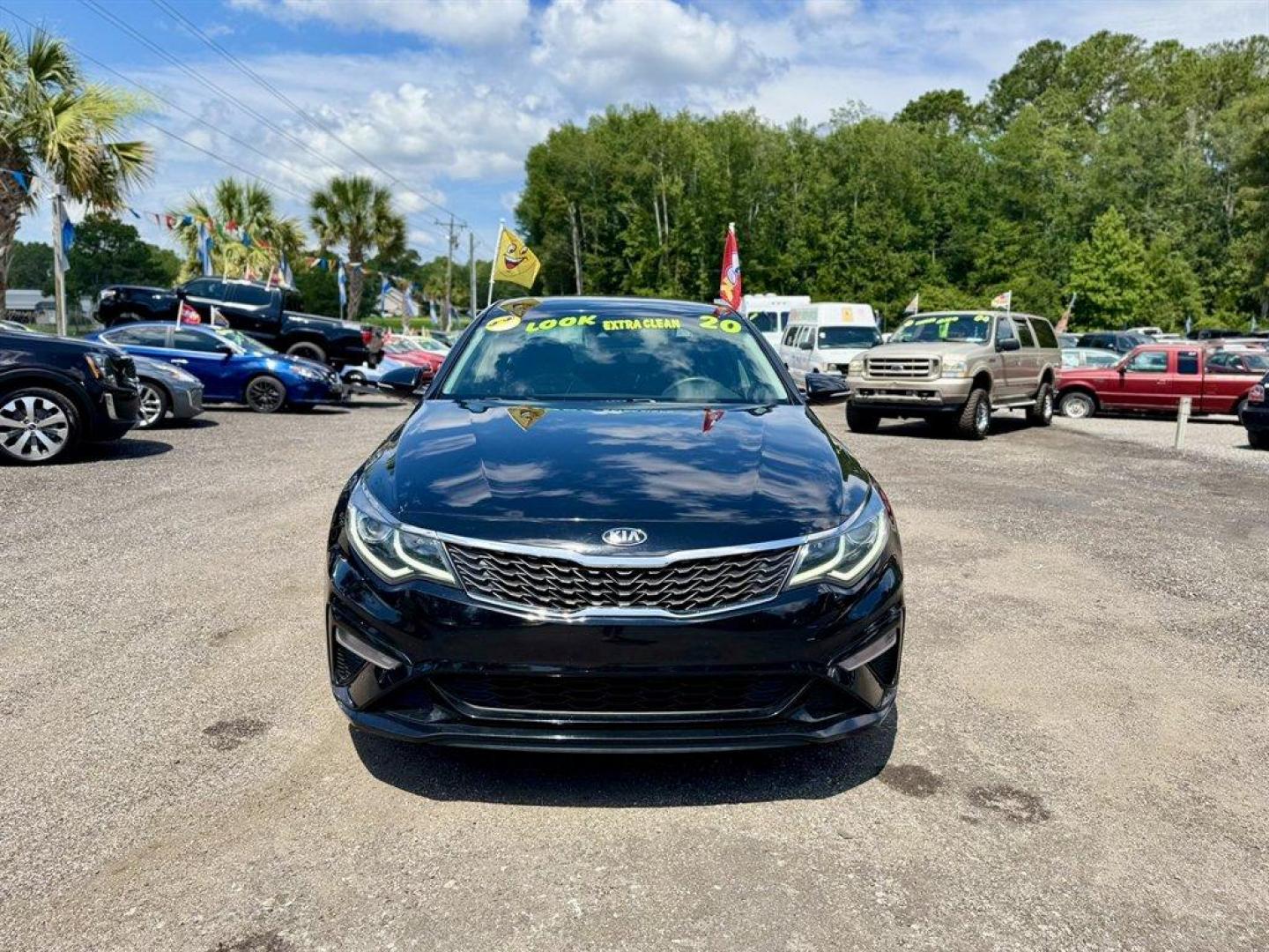 2020 Black /Black Kia Optima (5XXGT4L35LG) with an 2.4l I-4 DI Dohc 2.4l engine, Automatic transmission, located at 745 East Steele Rd., West Columbia, SC, 29170, (803) 755-9148, 33.927212, -81.148483 - Special Internet Price! 2020 Kia Optima with AM/FM radio, Bluetooth, Backup camera, Cruise control, Cloth interior, Powered windows, Powered door locks, Plus more! - Photo#1