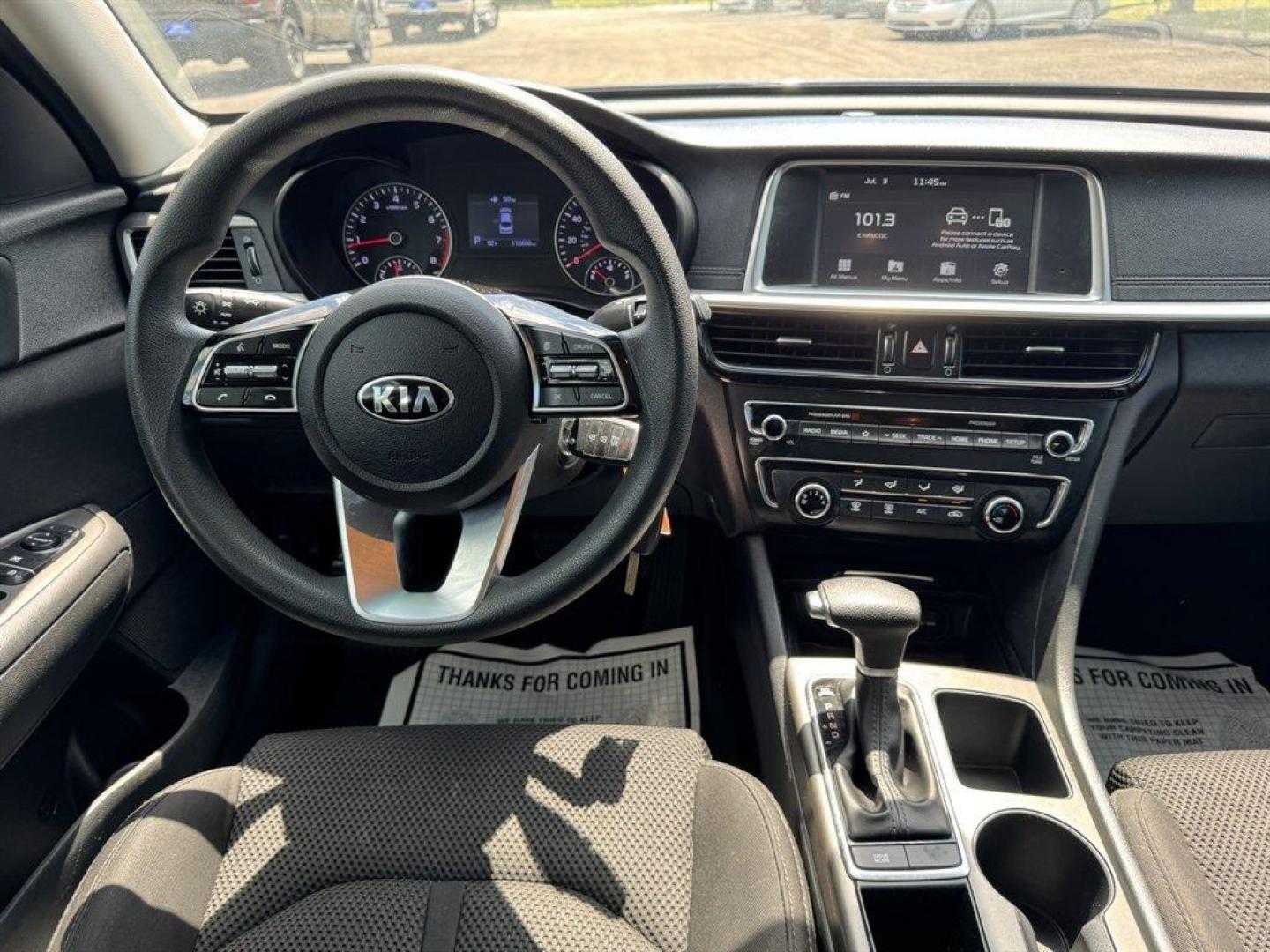 2020 Black /Black Kia Optima (5XXGT4L35LG) with an 2.4l I-4 DI Dohc 2.4l engine, Automatic transmission, located at 745 East Steele Rd., West Columbia, SC, 29170, (803) 755-9148, 33.927212, -81.148483 - Special Internet Price! 2020 Kia Optima with AM/FM radio, Bluetooth, Backup camera, Cruise control, Cloth interior, Powered windows, Powered door locks, Plus more! - Photo#6