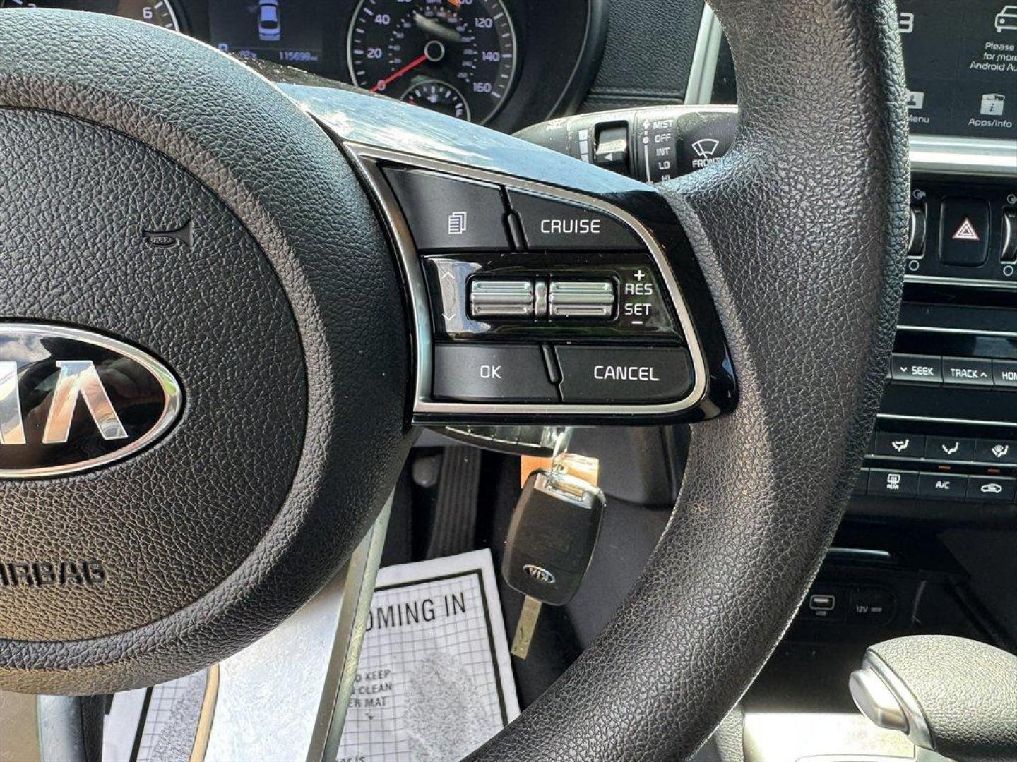 2020 Black /Black Kia Optima (5XXGT4L35LG) with an 2.4l I-4 DI Dohc 2.4l engine, Automatic transmission, located at 745 East Steele Rd., West Columbia, SC, 29170, (803) 755-9148, 33.927212, -81.148483 - Special Internet Price! 2020 Kia Optima with AM/FM radio, Bluetooth, Backup camera, Cruise control, Cloth interior, Powered windows, Powered door locks, Plus more! - Photo#9