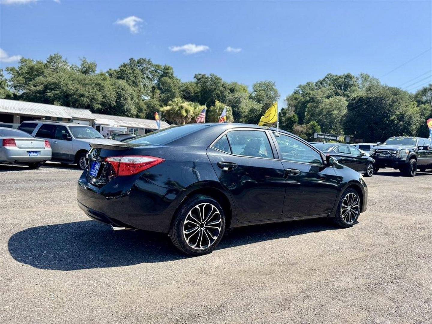 2015 Black /Black Toyota Corolla (2T1BURHE0FC) with an 1.8l I-4 EFI Dohc 1.8l engine, Automatic transmission, located at 745 East Steele Rd., West Columbia, SC, 29170, (803) 755-9148, 33.927212, -81.148483 - Special Internet Price! 2015 Toyota Corolla with AM/FM radio, Backup camera, Cruise control, Leather interior, Powered windows, Powered door locks, Plus more! - Photo#3