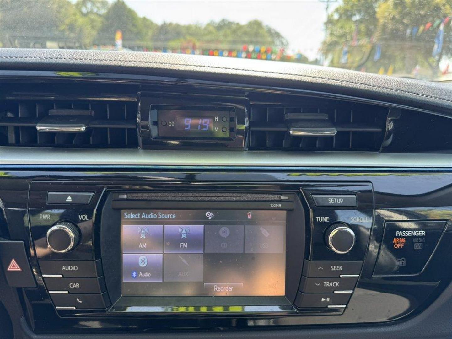 2015 Black /Black Toyota Corolla (2T1BURHE0FC) with an 1.8l I-4 EFI Dohc 1.8l engine, Automatic transmission, located at 745 East Steele Rd., West Columbia, SC, 29170, (803) 755-9148, 33.927212, -81.148483 - Special Internet Price! 2015 Toyota Corolla with AM/FM radio, Backup camera, Cruise control, Leather interior, Powered windows, Powered door locks, Plus more! - Photo#13