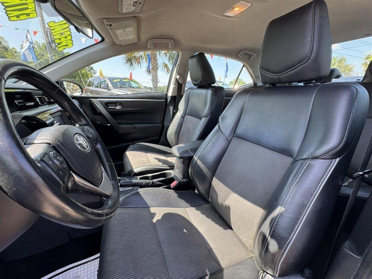 2015 Black /Black Toyota Corolla (2T1BURHE0FC) with an 1.8l I-4 EFI Dohc 1.8l engine, Automatic transmission, located at 745 East Steele Rd., West Columbia, SC, 29170, (803) 755-9148, 33.927212, -81.148483 - Special Internet Price! 2015 Toyota Corolla with AM/FM radio, Backup camera, Cruise control, Leather interior, Powered windows, Powered door locks, Plus more! - Photo#22