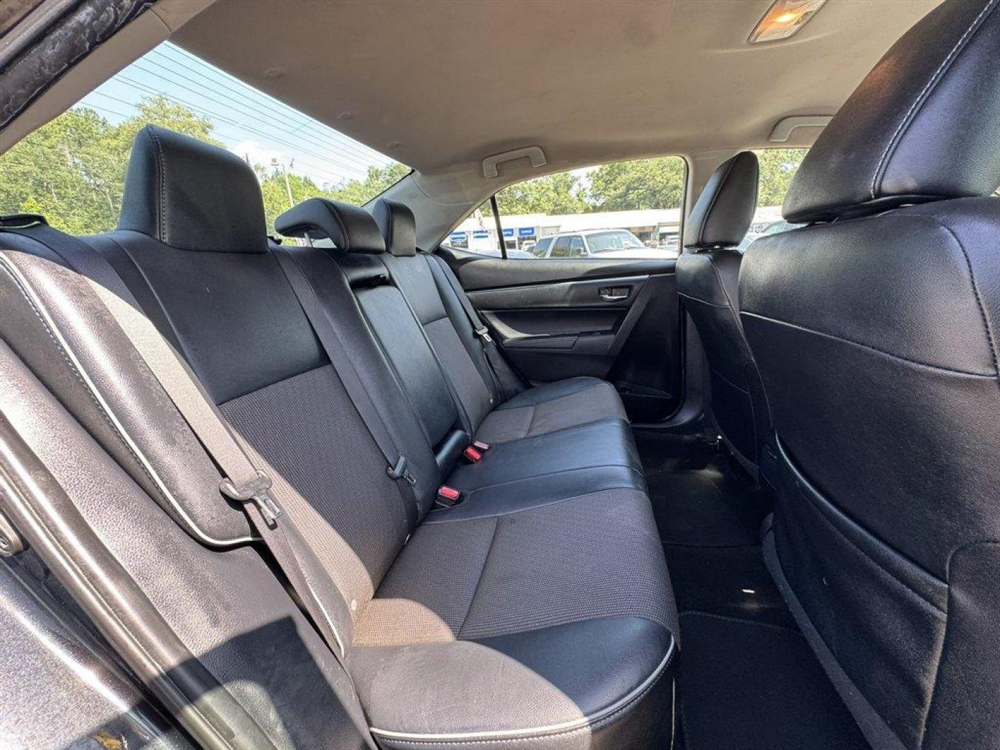 2015 Black /Black Toyota Corolla (2T1BURHE0FC) with an 1.8l I-4 EFI Dohc 1.8l engine, Automatic transmission, located at 745 East Steele Rd., West Columbia, SC, 29170, (803) 755-9148, 33.927212, -81.148483 - Special Internet Price! 2015 Toyota Corolla with AM/FM radio, Backup camera, Cruise control, Leather interior, Powered windows, Powered door locks, Plus more! - Photo#26