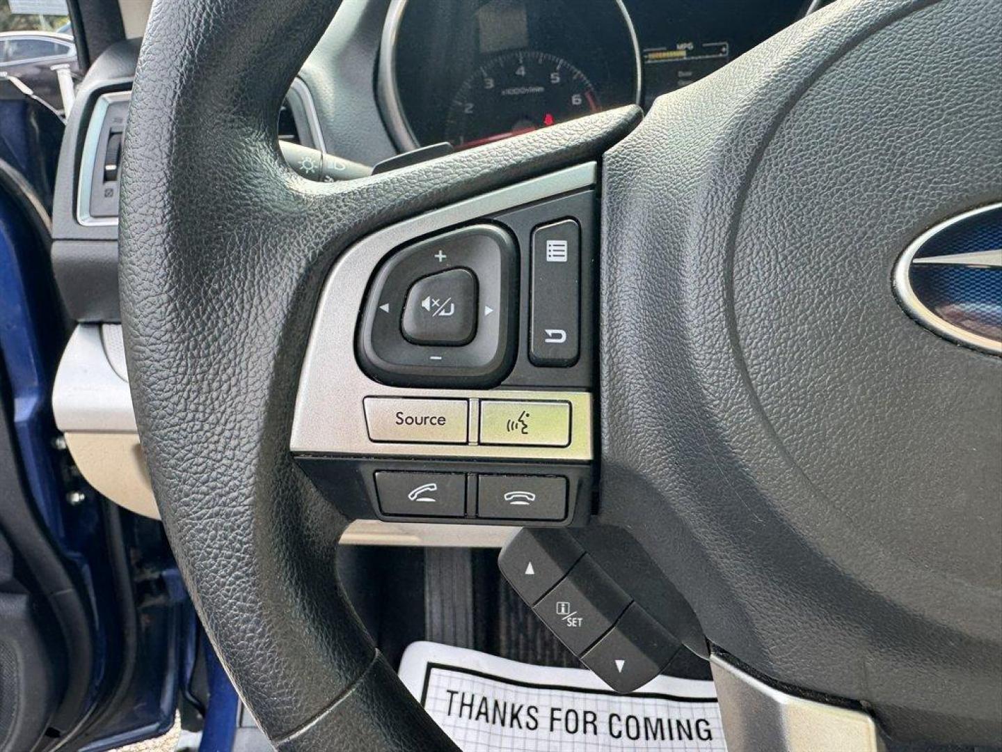 2017 Blue /Taupe Subaru Outback (4S4BSAAC2H3) with an 2.5l H-4 MPI Sohc 2.5l engine, Automatic transmission, located at 745 East Steele Rd., West Columbia, SC, 29170, (803) 755-9148, 33.927212, -81.148483 - Special Internet Price! 2017 Subaru Outback with AM/FM radio, Bluetooth, Backup camera, Cloth interior, Keyless entry, Powered door locks, Powered windows, Plus more! - Photo#8