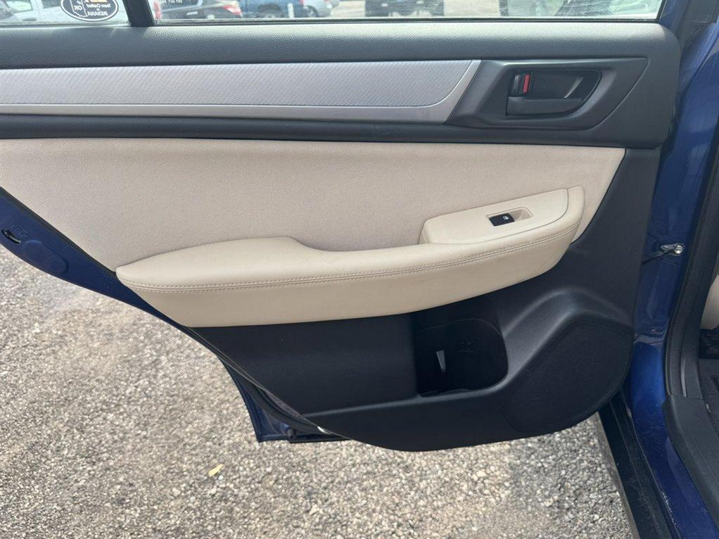 2017 Blue /Taupe Subaru Outback (4S4BSAAC2H3) with an 2.5l H-4 MPI Sohc 2.5l engine, Automatic transmission, located at 745 East Steele Rd., West Columbia, SC, 29170, (803) 755-9148, 33.927212, -81.148483 - Special Internet Price! 2017 Subaru Outback with AM/FM radio, Bluetooth, Backup camera, Cloth interior, Keyless entry, Powered door locks, Powered windows, Plus more! - Photo#21