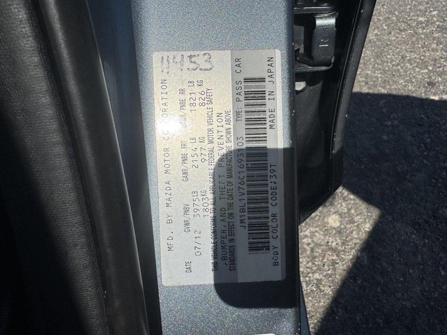 2012 Turquoise /Black Mazda Mazda3 (JM1BL1V76C1) with an 2.0l I-4 DI Dohc 2.0l engine, Automatic transmission, located at 745 East Steele Rd., West Columbia, SC, 29170, (803) 755-9148, 33.927212, -81.148483- Photo#23