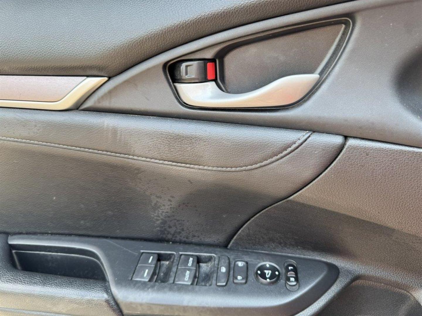 2017 Red /Black Honda Civic (2HGFC1F87HH) with an 1.5l I-4 DI Dohc T/C 1.5l engine, Automatic transmission, located at 745 East Steele Rd., West Columbia, SC, 29170, (803) 755-9148, 33.927212, -81.148483 - Special Internet Price! 2017 Honda Civic with AM/FM radio, Bluetooth, Backup camera, Cruise control, Sunroof, Push to start, Keyless entry, Leather interior, Powered driver seat, Powered windows, Powered door locks, Plus more! - Photo#20