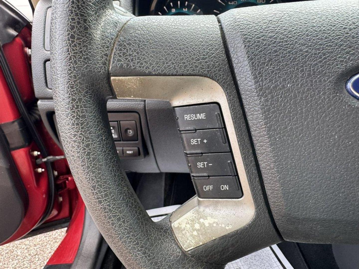 2010 Red /Black Ford Fusion (3FAHP0HAXAR) with an 2.5l I-4 Smpi Dohc 2.5l engine, Automatic transmission, located at 745 East Steele Rd., West Columbia, SC, 29170, (803) 755-9148, 33.927212, -81.148483 - Special Internet Price! 2010 Ford Fusion with AM/FM radio, Cruise control, Cloth interior, Powered windows, Powered door locks, Plus more! - Photo#8