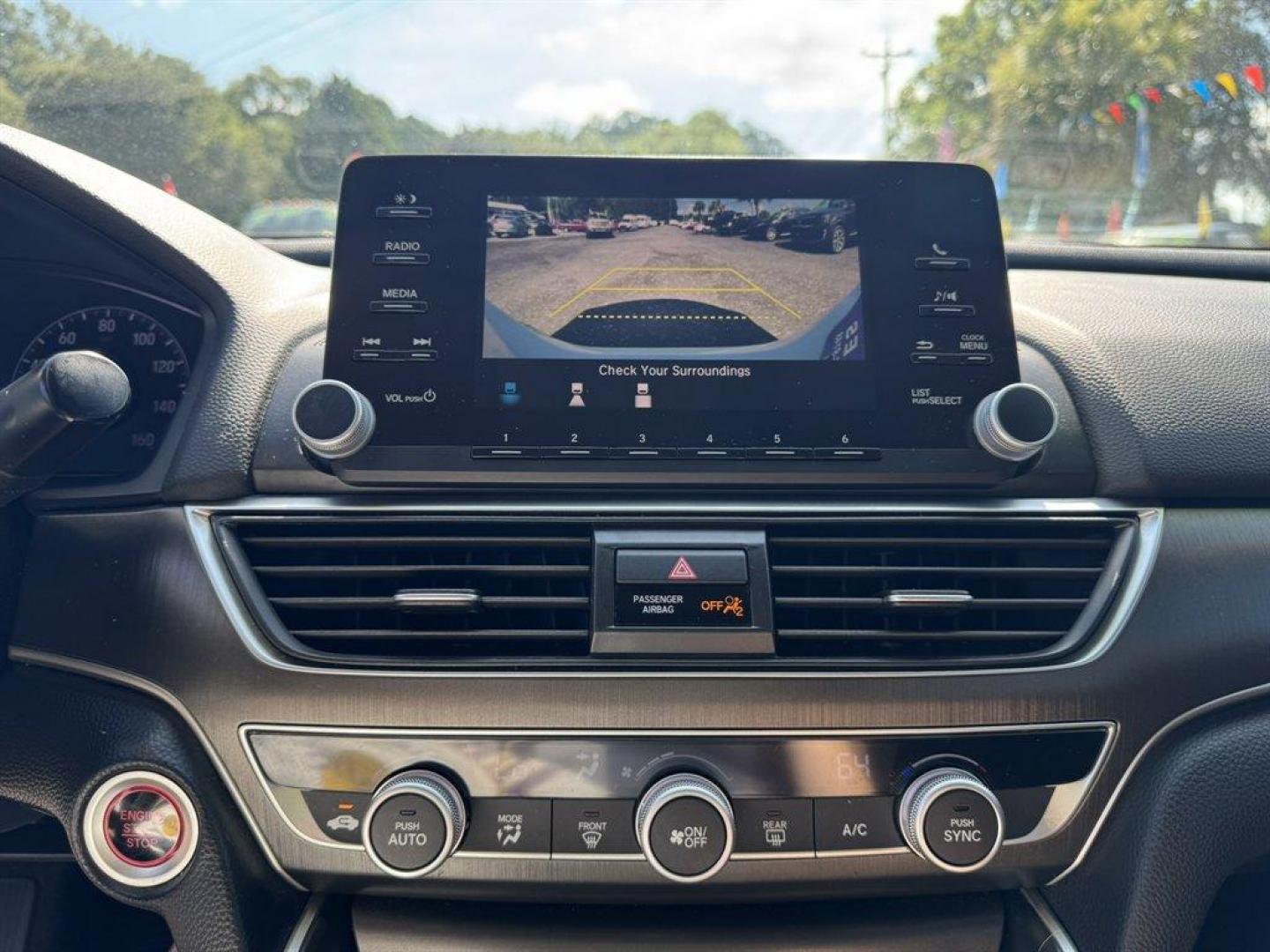 2018 White /Black Honda Accord (1HGCV1F19JA) with an 1.5l I-4 DI Dohc T/C 1.5l engine, Automatic transmission, located at 745 East Steele Rd., West Columbia, SC, 29170, (803) 755-9148, 33.927212, -81.148483 - Special Internet Price! 2018 Honda Accord with AM/FM radio, Bluetooth, Backup camera, Cruise control, Cloth interior, Keyless entry, Push to start, Powered windows, Powered door locks, Plus more! - Photo#13