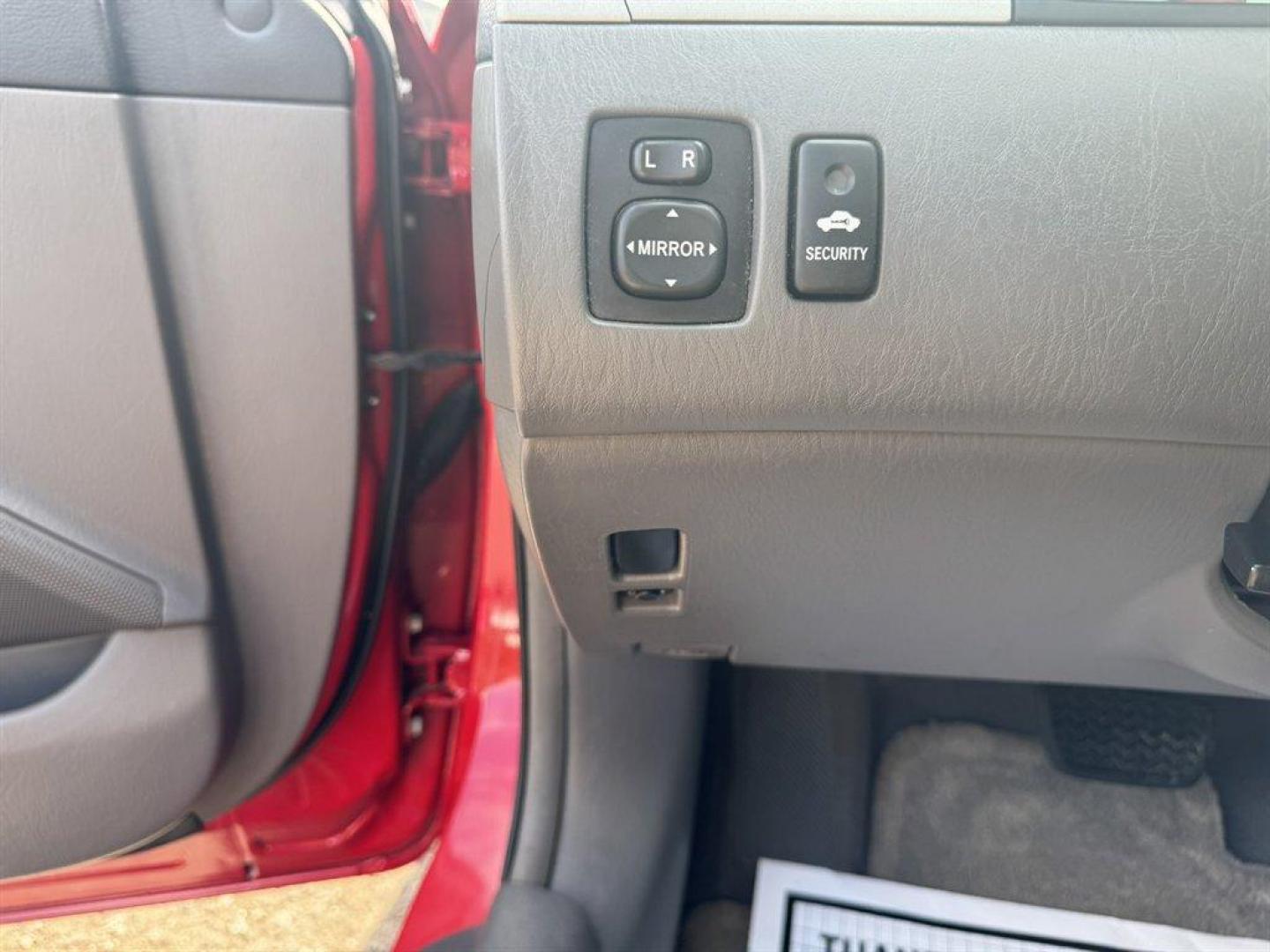 2004 Red /Grey Toyota Camry Solara (4T1CE38P14U) with an 2.4l I-4 SFI Dohc 2.4l engine, Automatic transmission, located at 745 East Steele Rd., West Columbia, SC, 29170, (803) 755-9148, 33.927212, -81.148483 - Special Internet Price! 2004 Toyota Camry Solara with AM/FM radio, Sunroof, Cloth interior, Powered windows, Powered door locks, Plus more! - Photo#13