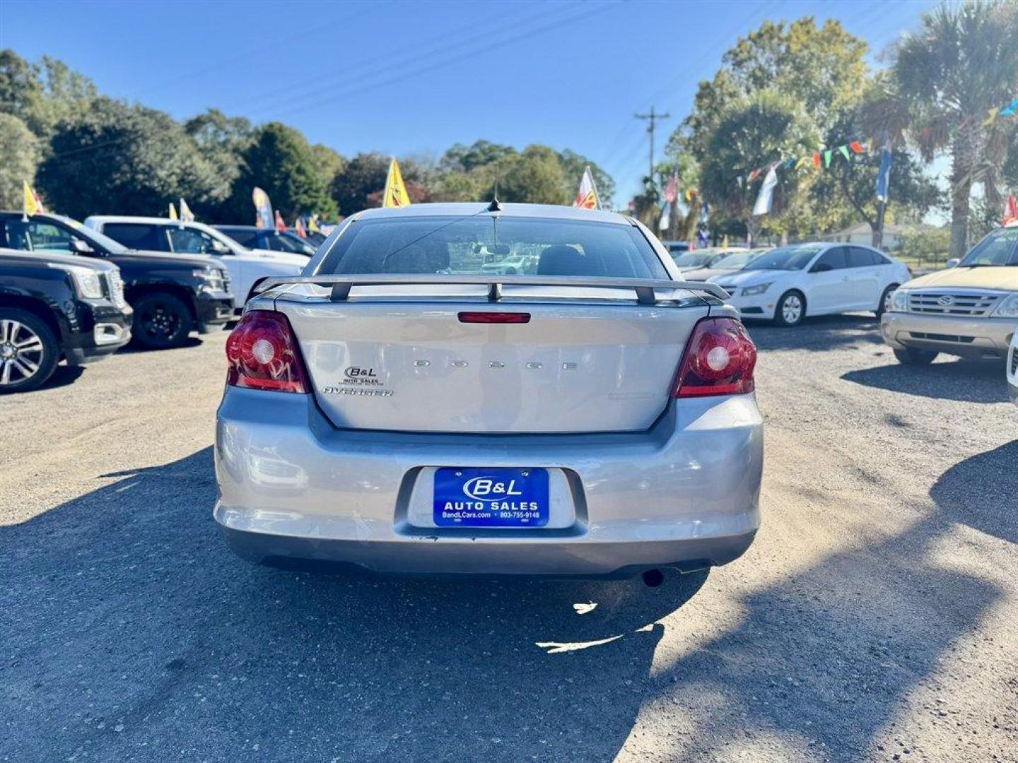 2014 Silver /Black Dodge Avenger (1C3CDZAB7EN) with an 2.4l I-4 SFI Dohc 2.4l engine, Automatic transmission, located at 745 East Steele Rd., West Columbia, SC, 29170, (803) 755-9148, 33.927212, -81.148483 - Special Internet Price! 2014 Dodge Avenger - Photo#4