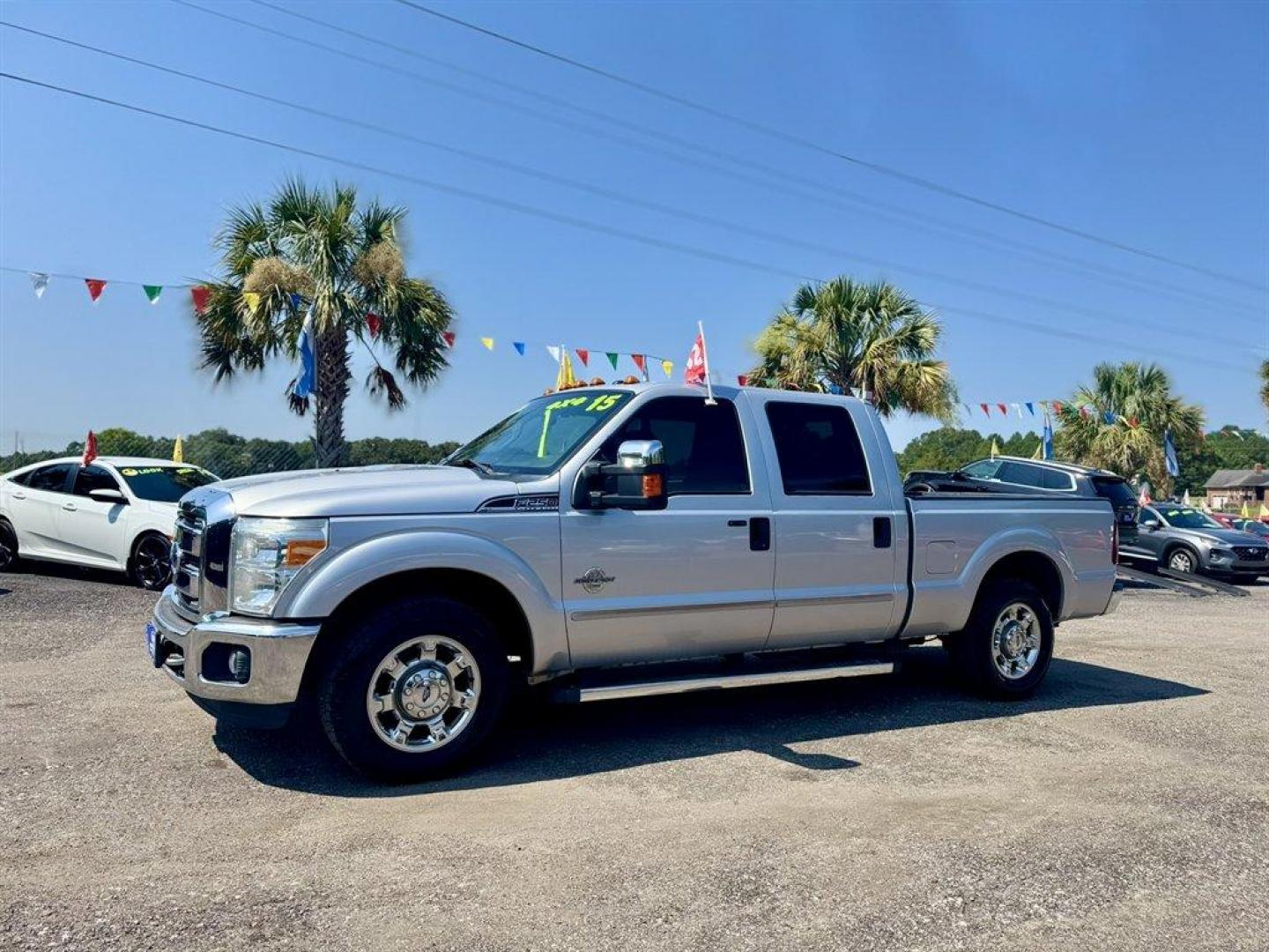 2015 Silver /Grey Ford F250sd (1FT7W2AT7FE) with an 6.7l V8 DI OHC Tdsl 6.7l engine, Automatic transmission, located at 745 East Steele Rd., West Columbia, SC, 29170, (803) 755-9148, 33.927212, -81.148483 - Special Internet Price! 2015 Ford F250SD with AM/FM radio, Cruise control, Keyless entry, Cloth interior, Seats 6, Powered windows, Powered door locks, Plus more! - Photo#0