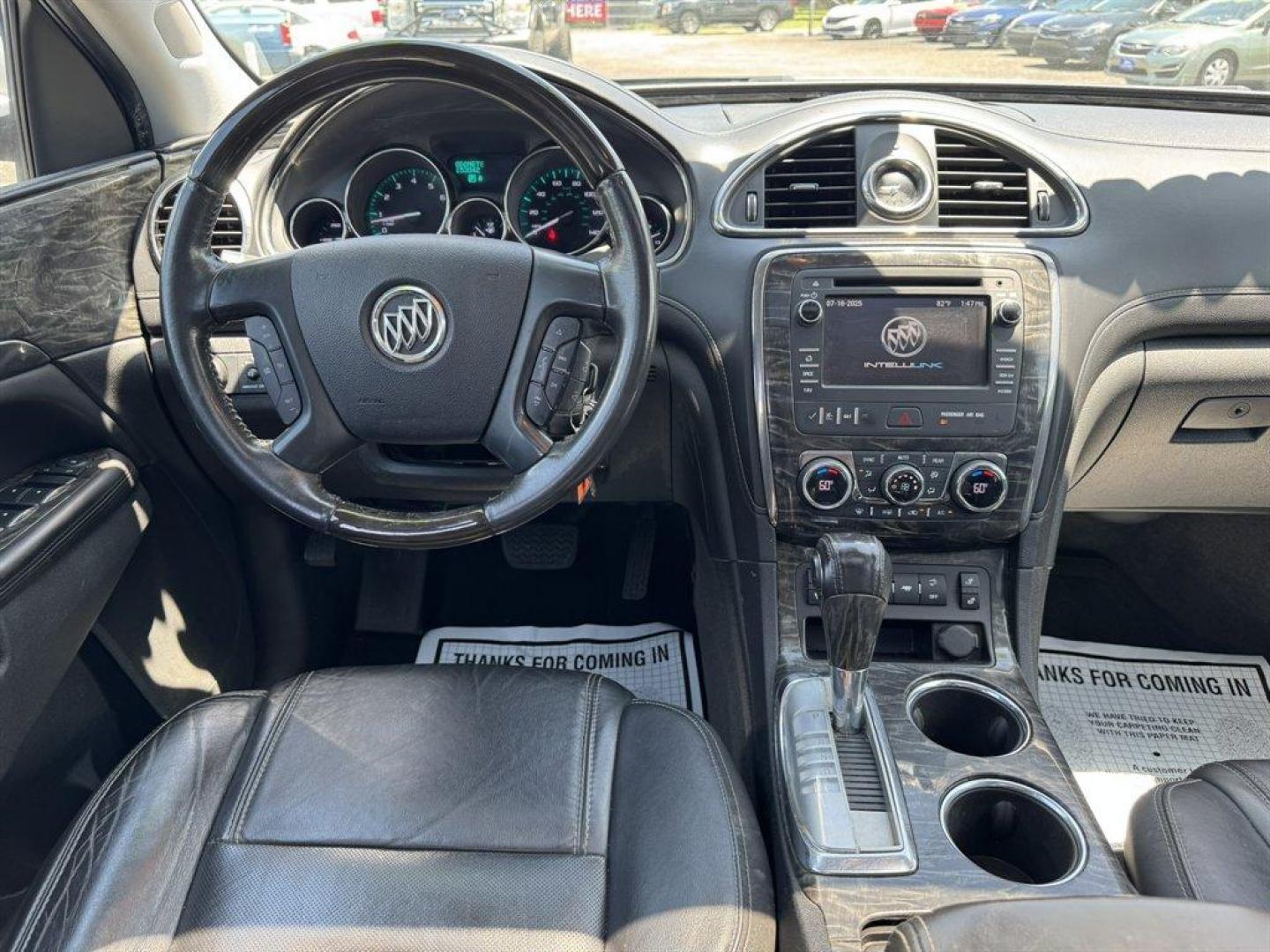 2013 Silver /Black Buick Enclave (5GAKRCKD3DJ) with an 3.6l V6 DI Dohc 3.6l engine, Automatic transmission, located at 745 East Steele Rd., West Columbia, SC, 29170, (803) 755-9148, 33.927212, -81.148483 - Special Internet Price! 2013 Buick Enclave with AM/FM radio, Backup camera, Cruise control, Keyless entry, Sunroof, Leather interior, Powered front seats, 3rd row seating, Powered liftgate, Powered windows, Powered door locks, Plus more! - Photo#6