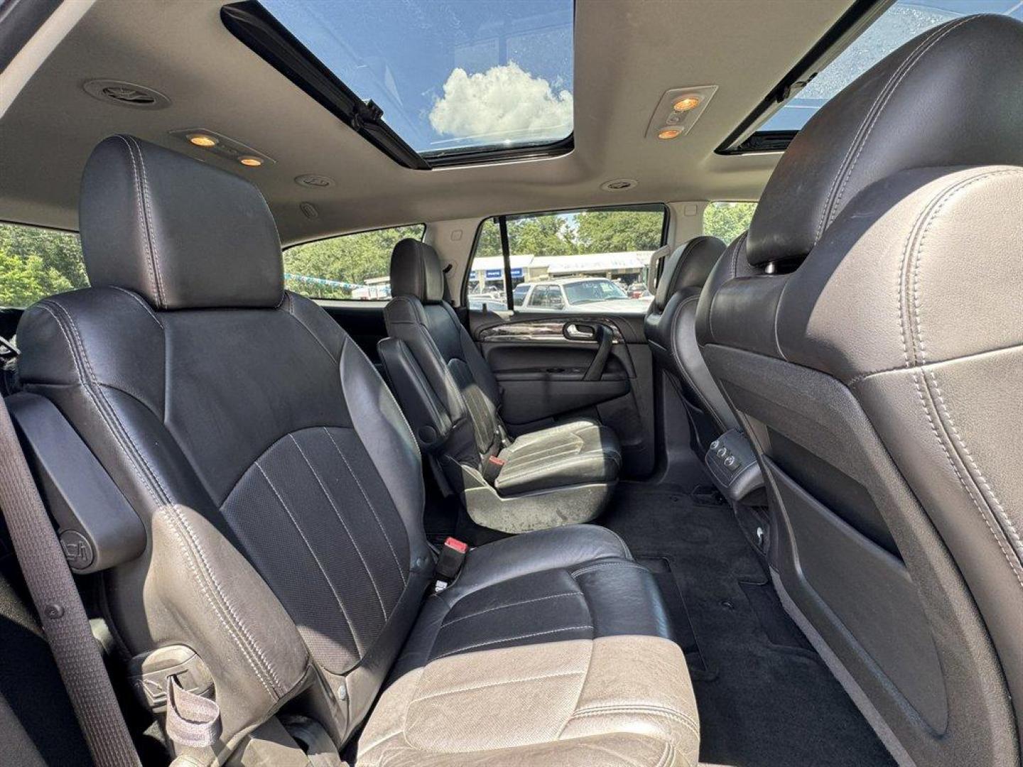 2013 Silver /Black Buick Enclave (5GAKRCKD3DJ) with an 3.6l V6 DI Dohc 3.6l engine, Automatic transmission, located at 745 East Steele Rd., West Columbia, SC, 29170, (803) 755-9148, 33.927212, -81.148483 - Special Internet Price! 2013 Buick Enclave with AM/FM radio, Backup camera, Cruise control, Keyless entry, Sunroof, Leather interior, Powered front seats, 3rd row seating, Powered liftgate, Powered windows, Powered door locks, Plus more! - Photo#26