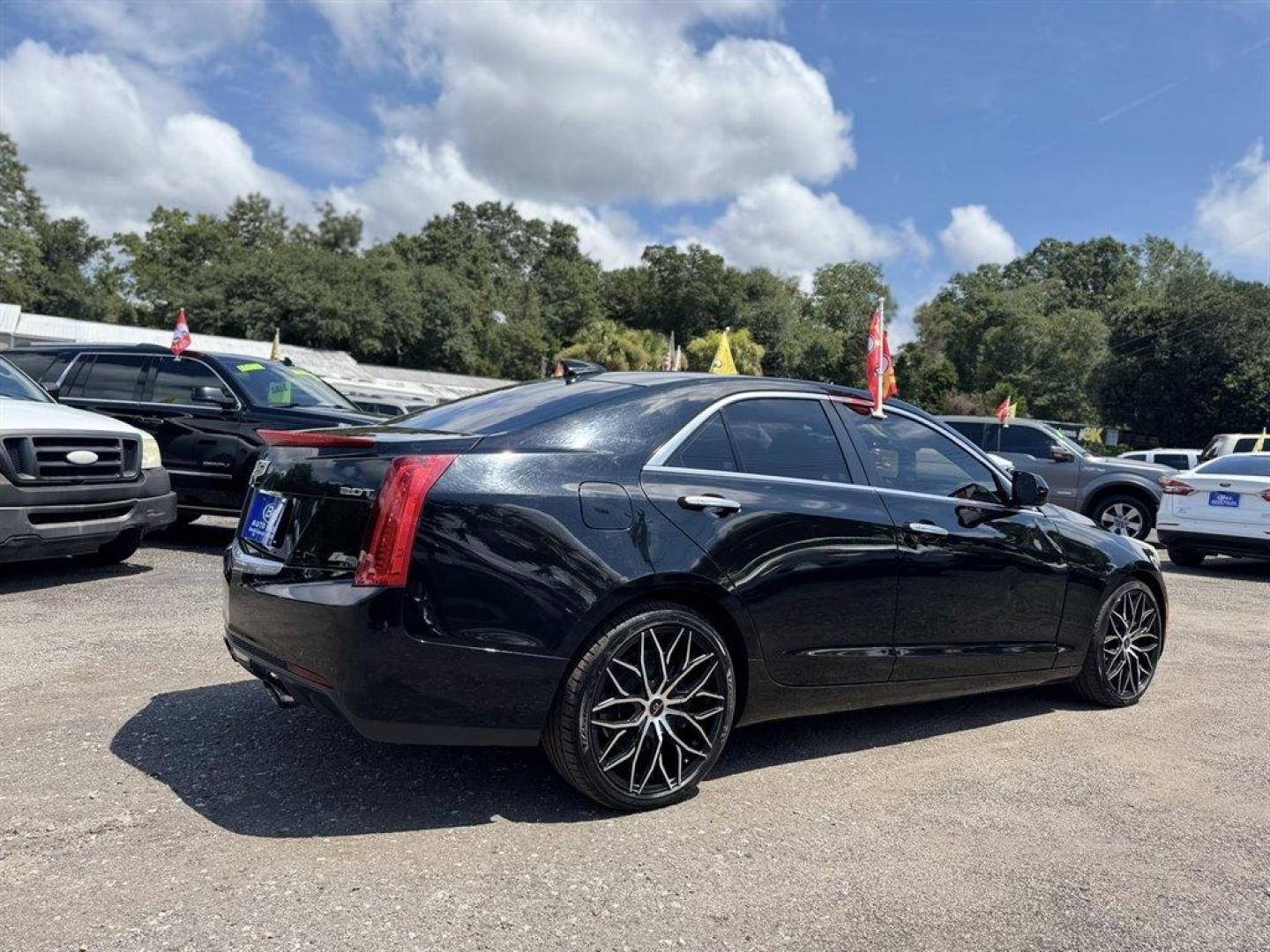 2017 Black /Black Cadillac ATS (1G6AA5RX4H0) with an 2.0l I-4 DI Dohc T/C 2.0l engine, Automatic transmission, located at 745 East Steele Rd., West Columbia, SC, 29170, (803) 755-9148, 33.927212, -81.148483 - Special Internet Price! 2017 Cadillac ATS with AM/FM radio, Bluetooth, Backup camera, Sunroof, Keyless entry, Push to start, Leather interior, Powered front seats, Powered windows, Powered door locks, Plus more! - Photo#3