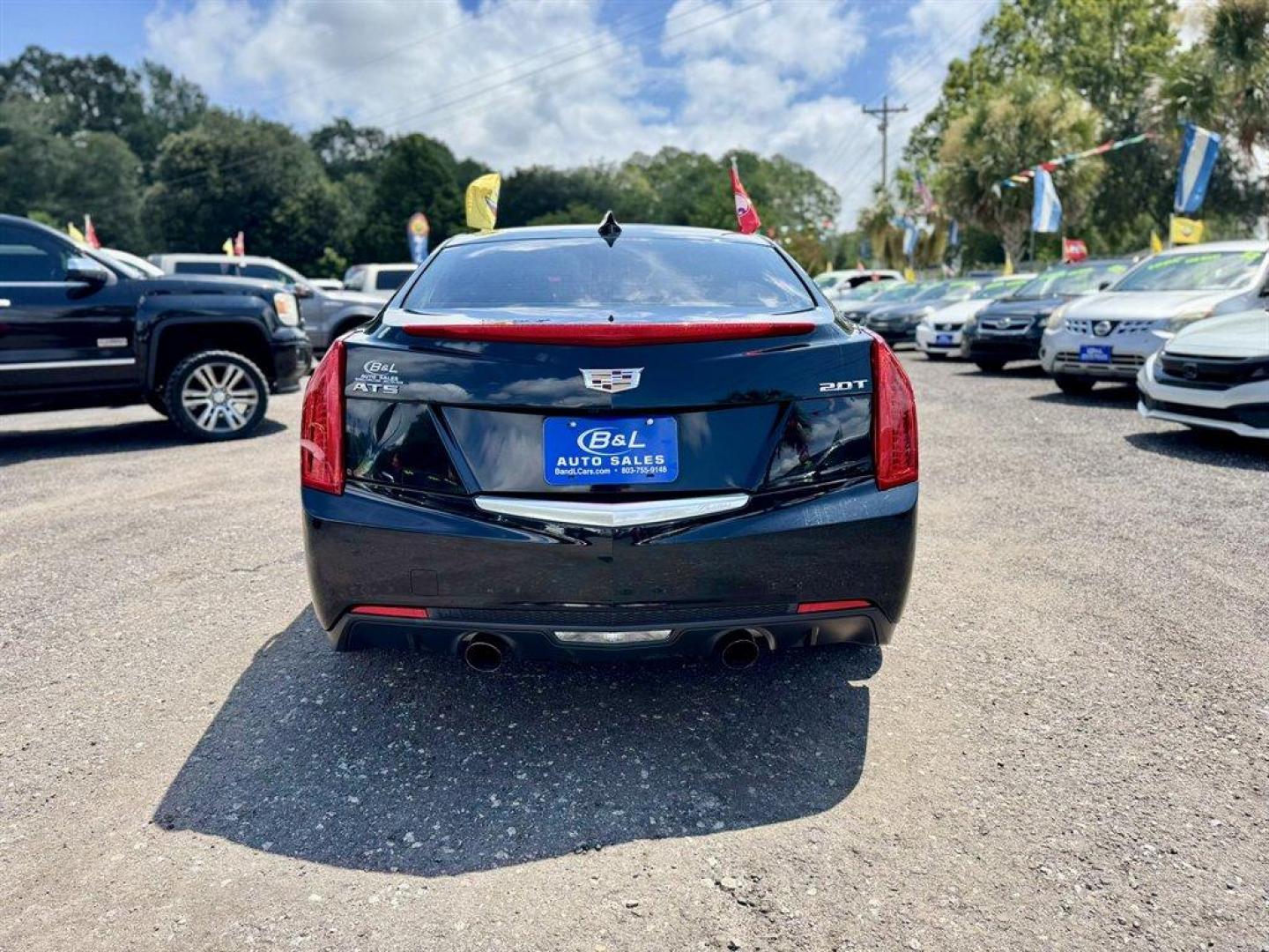 2017 Black /Black Cadillac ATS (1G6AA5RX4H0) with an 2.0l I-4 DI Dohc T/C 2.0l engine, Automatic transmission, located at 745 East Steele Rd., West Columbia, SC, 29170, (803) 755-9148, 33.927212, -81.148483 - Special Internet Price! 2017 Cadillac ATS with AM/FM radio, Bluetooth, Backup camera, Sunroof, Keyless entry, Push to start, Leather interior, Powered front seats, Powered windows, Powered door locks, Plus more! - Photo#4