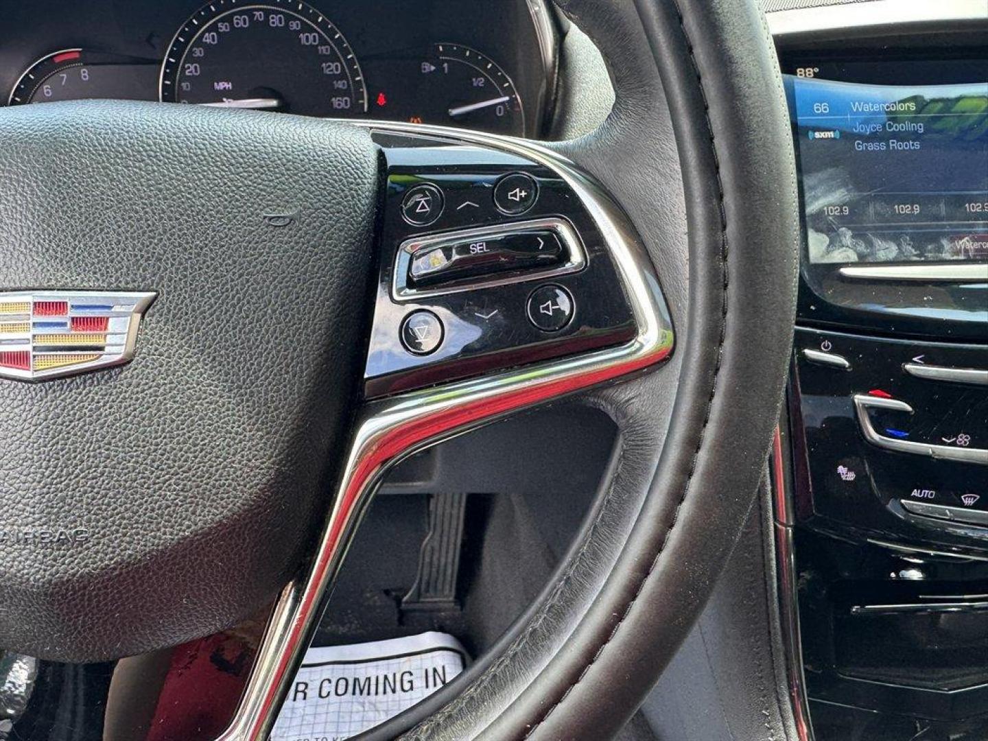 2017 Black /Black Cadillac ATS (1G6AA5RX4H0) with an 2.0l I-4 DI Dohc T/C 2.0l engine, Automatic transmission, located at 745 East Steele Rd., West Columbia, SC, 29170, (803) 755-9148, 33.927212, -81.148483 - Special Internet Price! 2017 Cadillac ATS with AM/FM radio, Bluetooth, Backup camera, Sunroof, Keyless entry, Push to start, Leather interior, Powered front seats, Powered windows, Powered door locks, Plus more! - Photo#9