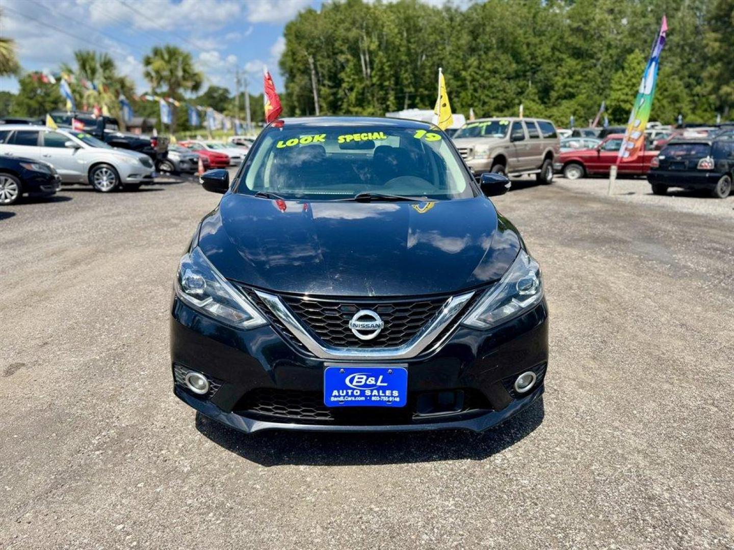 2019 Black /Black Nissan Sentra (3N1AB7AP1KY) with an 1.8l I-4 Smpi Dohc 1.8l engine, Automatic transmission, located at 745 East Steele Rd., West Columbia, SC, 29170, (803) 755-9148, 33.927212, -81.148483 - Special Internet Price! 2019 Nissan Sentra with AM/FM radio, Backup camera, Cruise control, Cloth interior, Heated seats, Push to start, Keyless entry, Powered windows, Powered door locks, Plus more! - Photo#1