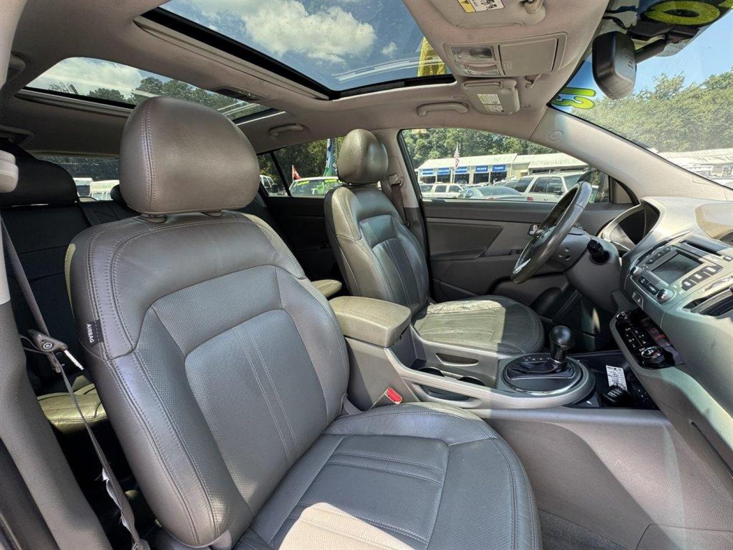 2013 Bronze /Bronze Kia Sportage (KNDPC3A22D7) with an 2.4l I-4 MPI Dohc Cvvt 2. engine, Automatic transmission, located at 745 East Steele Rd., West Columbia, SC, 29170, (803) 755-9148, 33.927212, -81.148483 - Special Interent Price! 2013 Kia Sportage with AM/FM radio, Bluetooth, Sunroof, Backup camera, Leather interior, Keyless entry, Push to start, Powered windows, Powered door locks, Plus more! - Photo#29