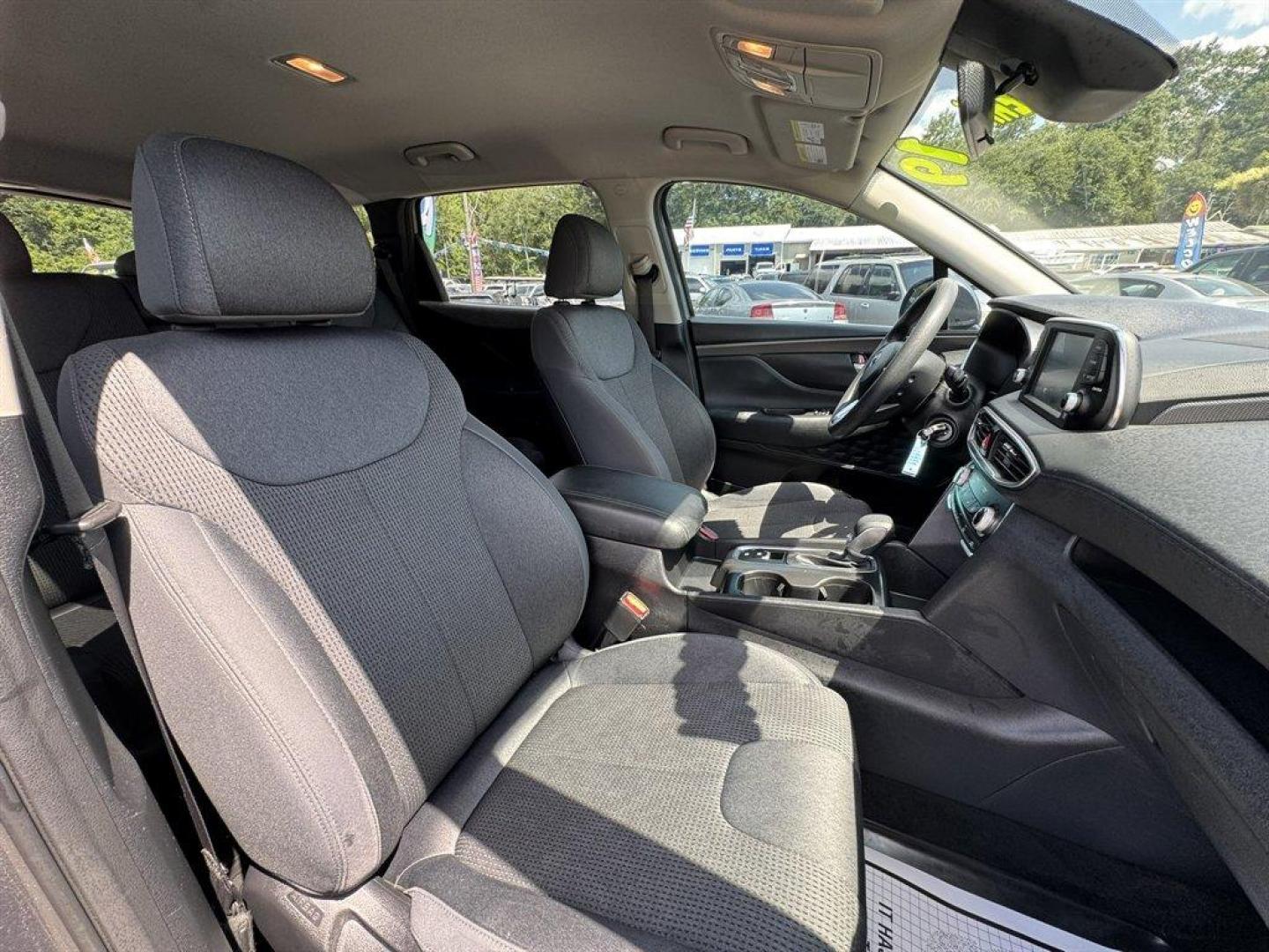 2019 Grey /Black Hyundai Santa FE (5NMS23AD7KH) with an 2.4l I-4 DI Dohc 2.4l engine, Automatic transmission, located at 745 East Steele Rd., West Columbia, SC, 29170, (803) 755-9148, 33.927212, -81.148483 - Special Internet Price! 2019 Hyundai Santa Fe with AM/FM radio, Bluetooth, Backup camera, Cruise control, Keyless entry, Cloth interior, Powered windows, Powered door locks, Plus more! - Photo#26