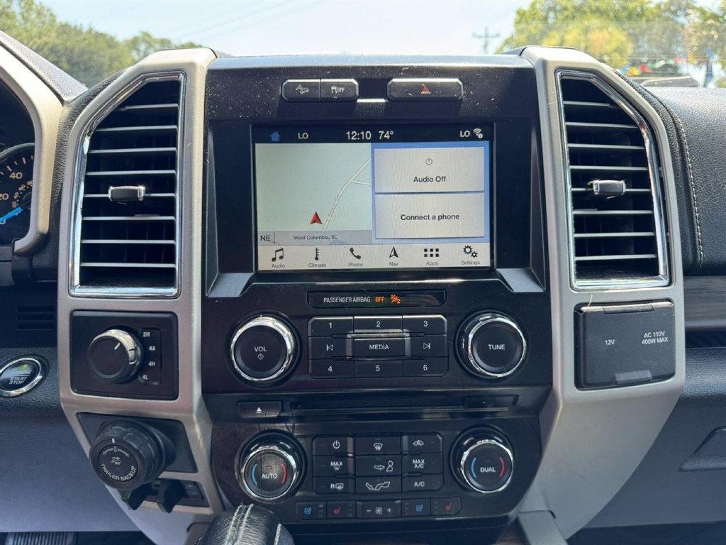 2016 White /Black Ford F150 (1FTEW1EG2GF) with an 3.5l V6 DI T/C Ecoboost 3 engine, Automatic transmission, located at 745 East Steele Rd., West Columbia, SC, 29170, (803) 755-9148, 33.927212, -81.148483 - Special Internet Price! 2016 Ford F150 with AM/FM radio, Bluetooth, Backup camera, Cruise control, Navigation, Panoramic sunroof, Leather interior, Keyless entry, Push to start, Powered front seats, Powered liftgate, Powered windows, Powered door locks, Plus more! - Photo#12