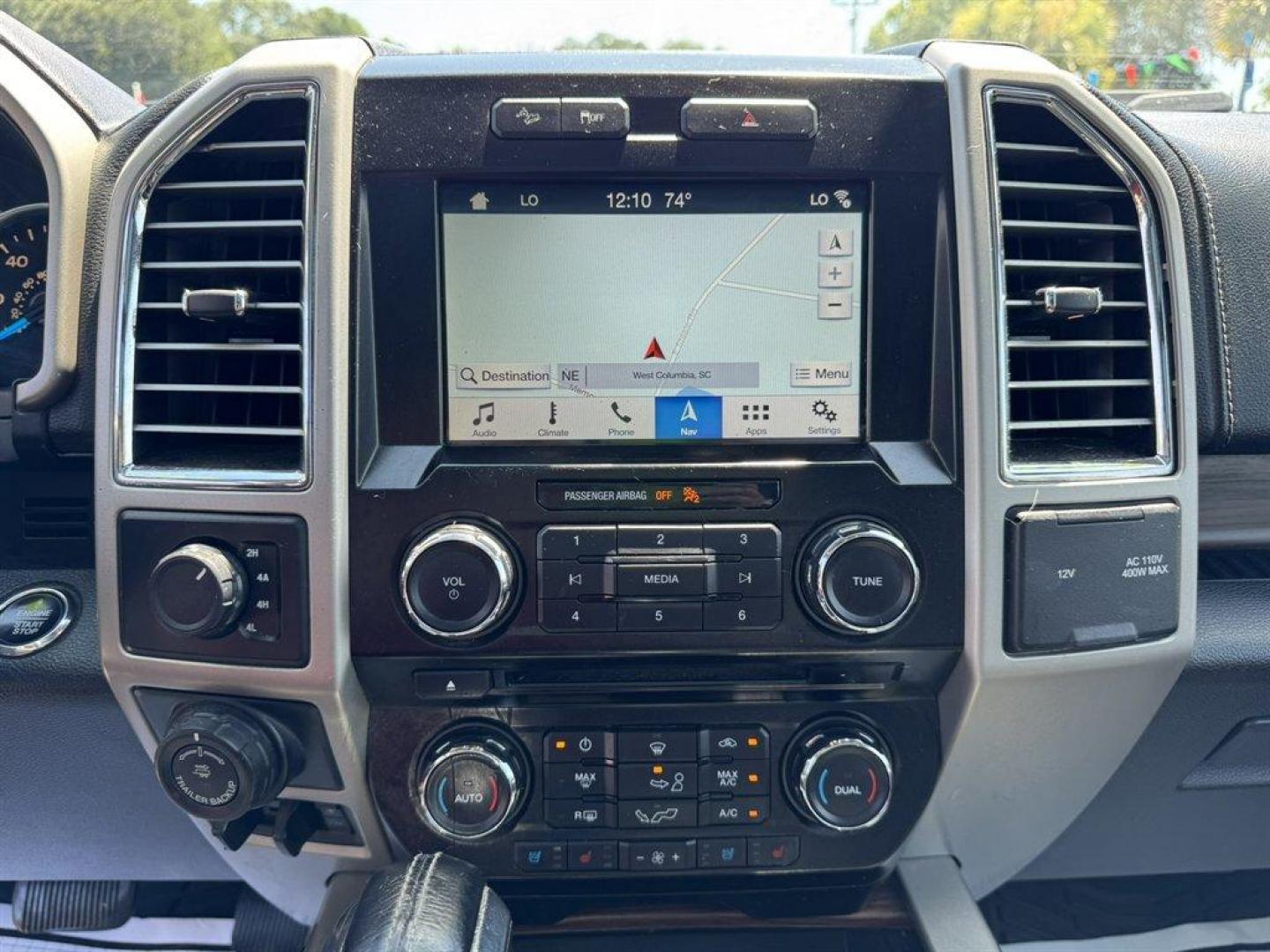2016 White /Black Ford F150 (1FTEW1EG2GF) with an 3.5l V6 DI T/C Ecoboost 3 engine, Automatic transmission, located at 745 East Steele Rd., West Columbia, SC, 29170, (803) 755-9148, 33.927212, -81.148483 - Special Internet Price! 2016 Ford F150 with AM/FM radio, Bluetooth, Backup camera, Cruise control, Navigation, Panoramic sunroof, Leather interior, Keyless entry, Push to start, Powered front seats, Powered liftgate, Powered windows, Powered door locks, Plus more! - Photo#14