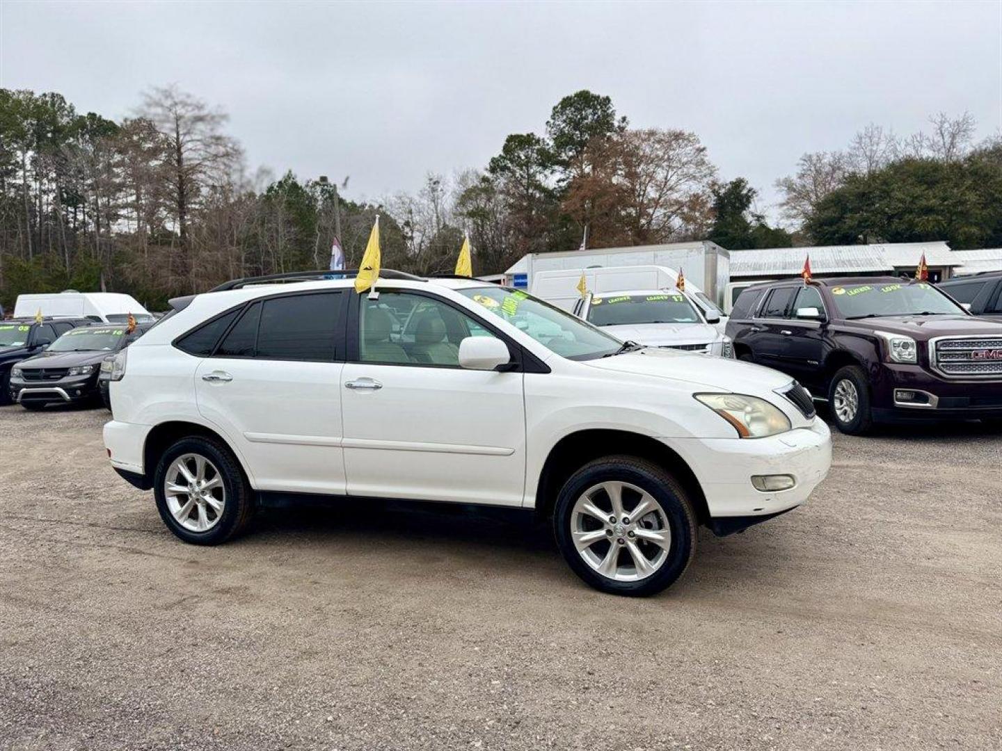 2008 White /Beige Lexus RX 350 (2T2GK31U38C) with an 3.5l V6 SFI Dohc 3.5l engine, Automatic transmission, located at 745 East Steele Rd., West Columbia, SC, 29170, (803) 755-9148, 33.927212, -81.148483 - Photo#2