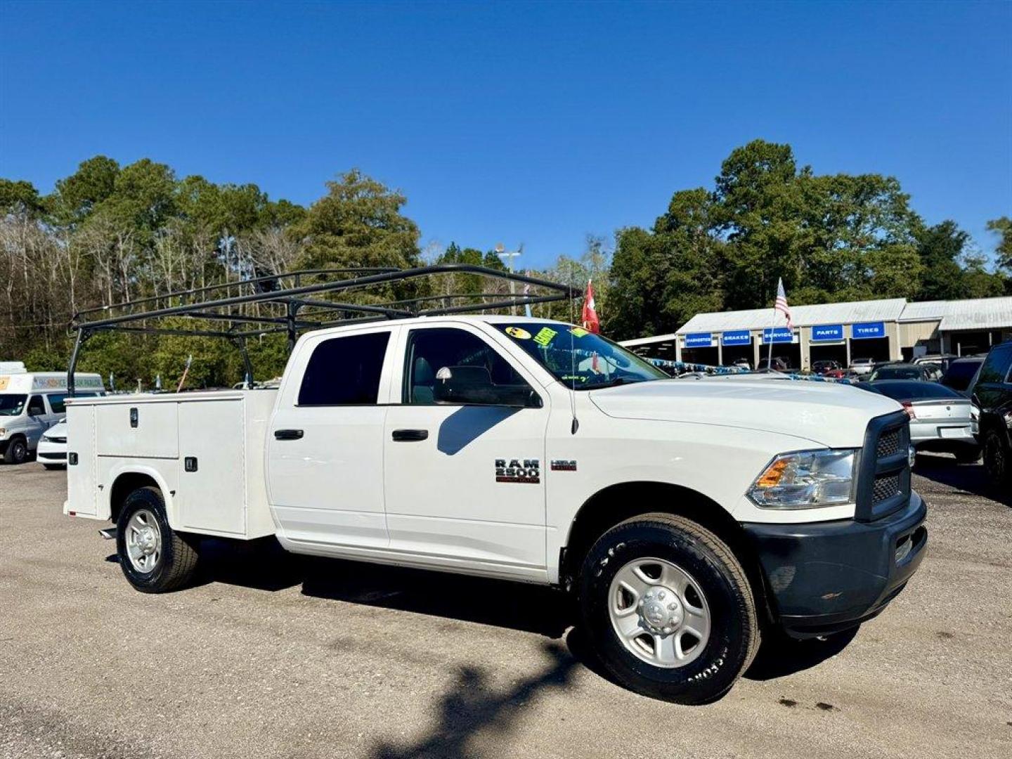 2018 White /Black Ram 2500 (3C7WR4HJ5JG) with an 6.4l V8 Smpi OHC 6.4l engine, Automatic transmission, located at 745 East Steele Rd., West Columbia, SC, 29170, (803) 755-9148, 33.927212, -81.148483 - Special Internet Price! 2018 RAM 2500 - Photo#2