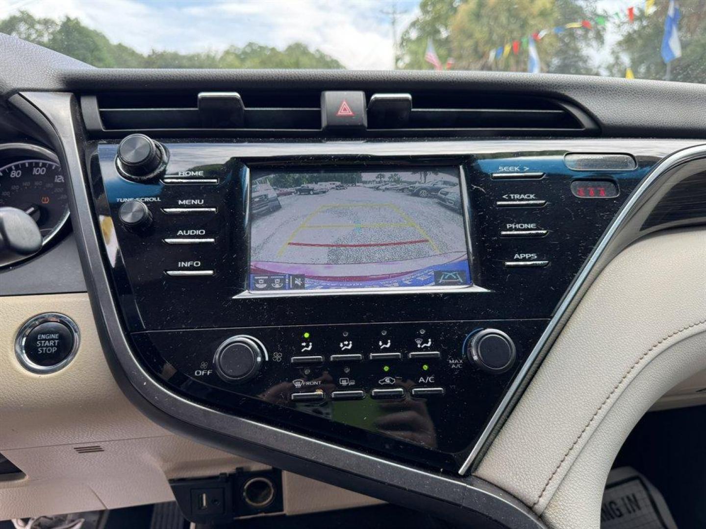 2018 Red /Tan Toyota Camry (4T1B11HK2JU) with an 2.5l I-4 DI Dohc 2.5l engine, Automatic transmission, located at 745 East Steele Rd., West Columbia, SC, 29170, (803) 755-9148, 33.927212, -81.148483 - Special Internet Price! 2018 Toyota Camry with AM/FM radio, Bluetooth, Backup camera, Cruise control, Cloth interior, Push to start, Keyless entry, Powered windows, Powered door locks, Plus more! - Photo#13