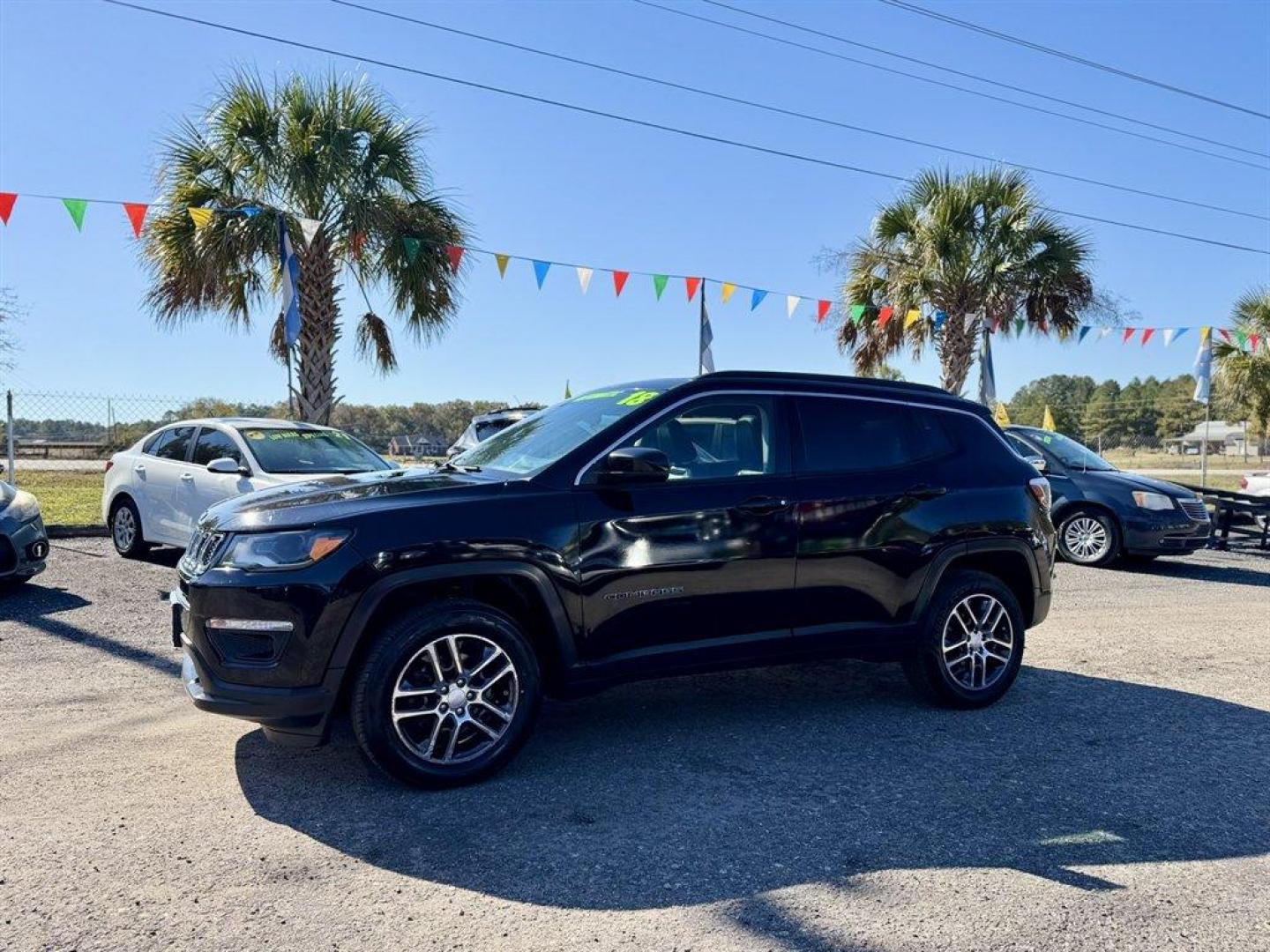 2018 Black /Black Jeep Compass (3C4NJDBB3JT) with an 2.4l I-4 MPI Sohc 2.4l engine, Automatic transmission, located at 745 East Steele Rd., West Columbia, SC, 29170, (803) 755-9148, 33.927212, -81.148483 - Special Internet Price! 2018 Jeep Compass - Photo#0