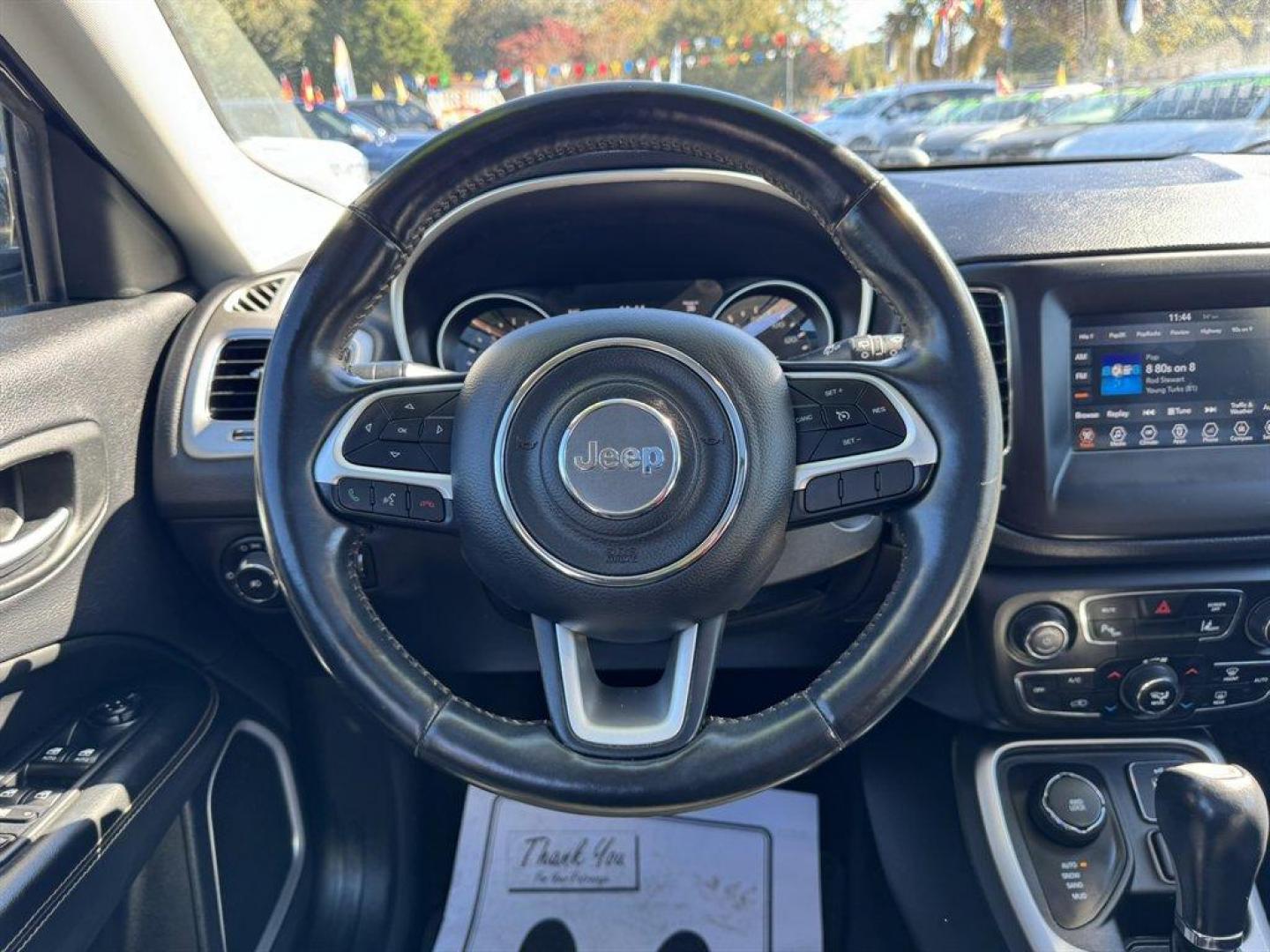 2018 Black /Black Jeep Compass (3C4NJDBB3JT) with an 2.4l I-4 MPI Sohc 2.4l engine, Automatic transmission, located at 745 East Steele Rd., West Columbia, SC, 29170, (803) 755-9148, 33.927212, -81.148483 - Special Internet Price! 2018 Jeep Compass - Photo#7