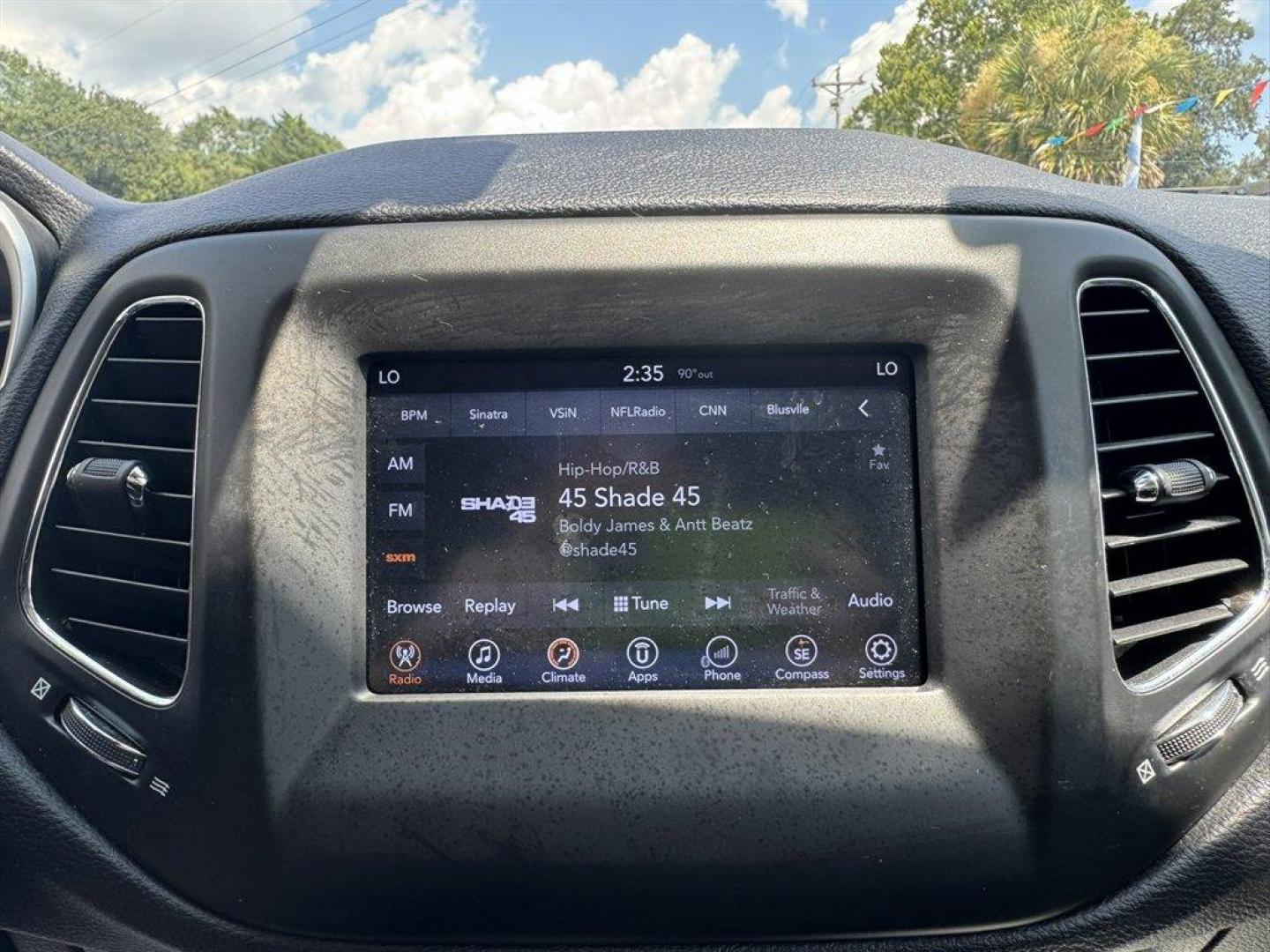 2017 White /Black Jeep ALL NEW Compass (3C4NJDBB2HT) with an 2.4l I-4 SFI Dohc 2.4l engine, Automatic transmission, located at 745 East Steele Rd., West Columbia, SC, 29170, (803) 755-9148, 33.927212, -81.148483 - Special Internet Price! 2017 Jeep All New Compass with AM/ FM radio, Bluetooth, Backup camera, 4x4, Leather interior, Keyless entry, Powered driver seat, Powered windows, Powered door locks, Plus more! - Photo#13