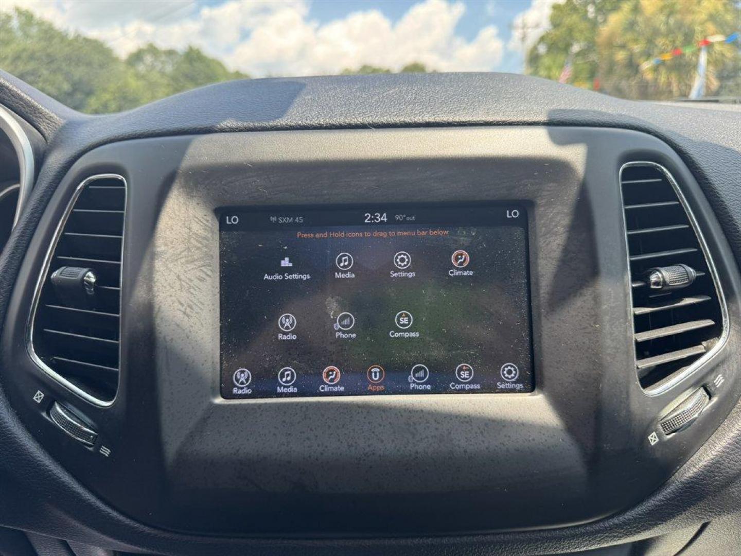 2017 White /Black Jeep ALL NEW Compass (3C4NJDBB2HT) with an 2.4l I-4 SFI Dohc 2.4l engine, Automatic transmission, located at 745 East Steele Rd., West Columbia, SC, 29170, (803) 755-9148, 33.927212, -81.148483 - Special Internet Price! 2017 Jeep All New Compass with AM/ FM radio, Bluetooth, Backup camera, 4x4, Leather interior, Keyless entry, Powered driver seat, Powered windows, Powered door locks, Plus more! - Photo#14