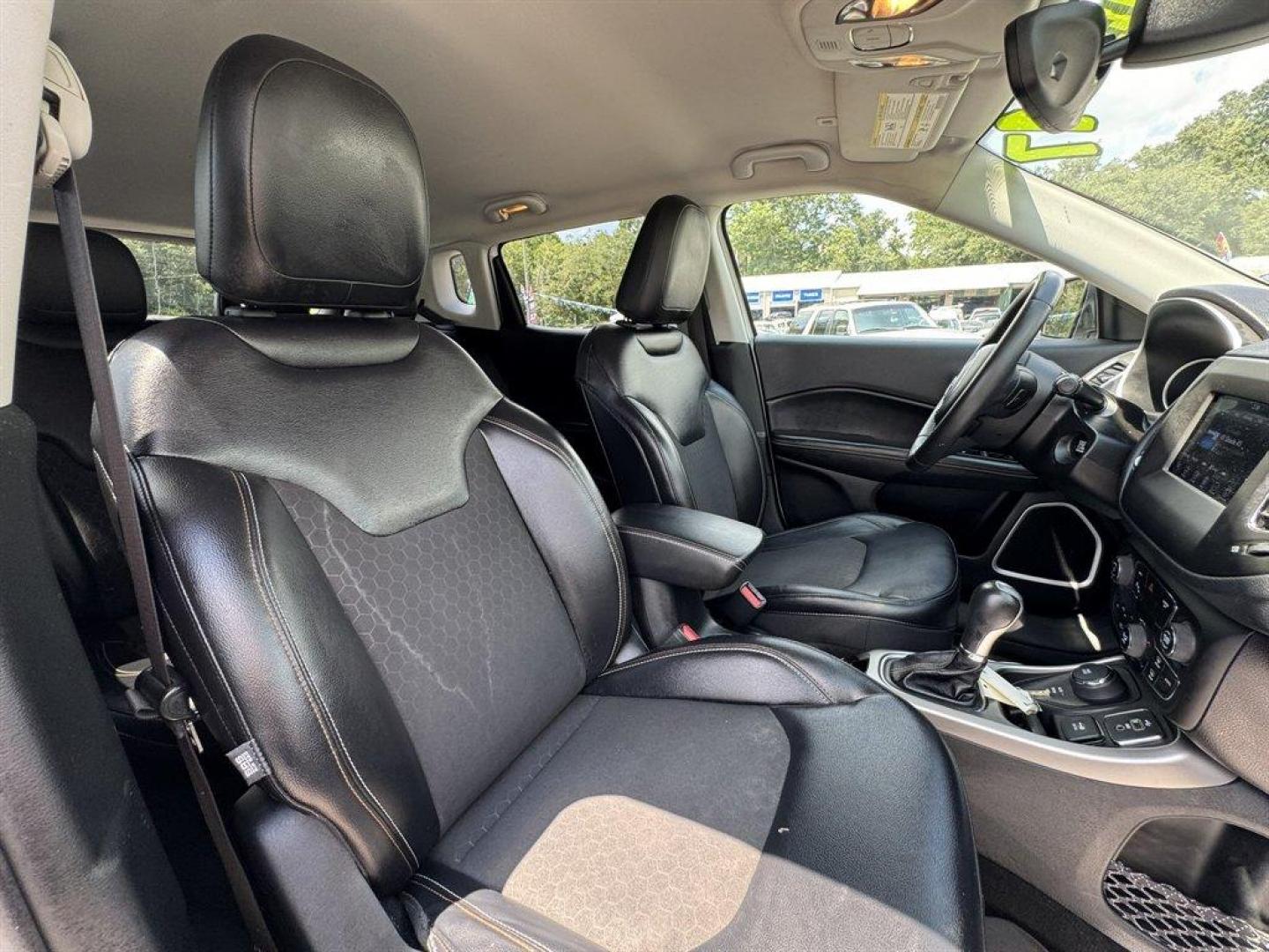 2017 White /Black Jeep ALL NEW Compass (3C4NJDBB2HT) with an 2.4l I-4 SFI Dohc 2.4l engine, Automatic transmission, located at 745 East Steele Rd., West Columbia, SC, 29170, (803) 755-9148, 33.927212, -81.148483 - Special Internet Price! 2017 Jeep All New Compass with AM/ FM radio, Bluetooth, Backup camera, 4x4, Leather interior, Keyless entry, Powered driver seat, Powered windows, Powered door locks, Plus more! - Photo#28