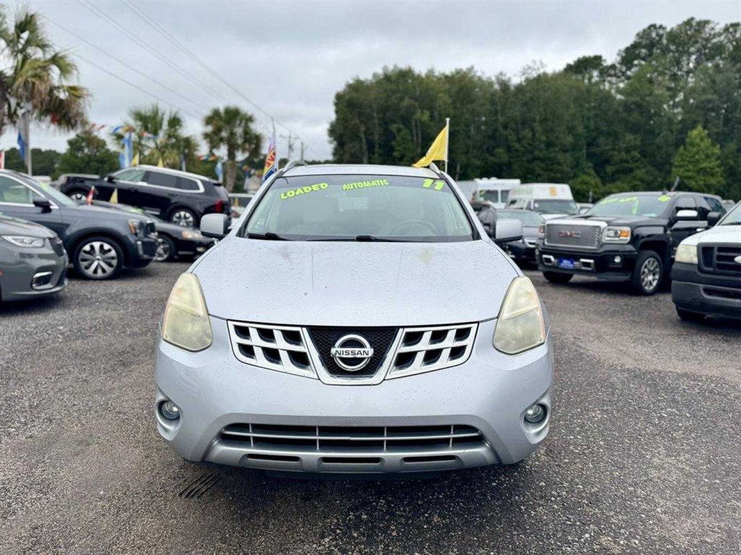 2011 Silver /Grey Nissan Rogue (JN8AS5MT7BW) with an 2.5l I-4 MPI Dohc 2.5l engine, Automatic transmission, located at 745 East Steele Rd., West Columbia, SC, 29170, (803) 755-9148, 33.927212, -81.148483 - Special Internet Price! 2011 Nissan Rogue with AM/FM radio, Backup camera, Navigation, Cruise control, Keyless entry, Cloth interior, Powered windows, Powered door locks, Plus more! - Photo#1
