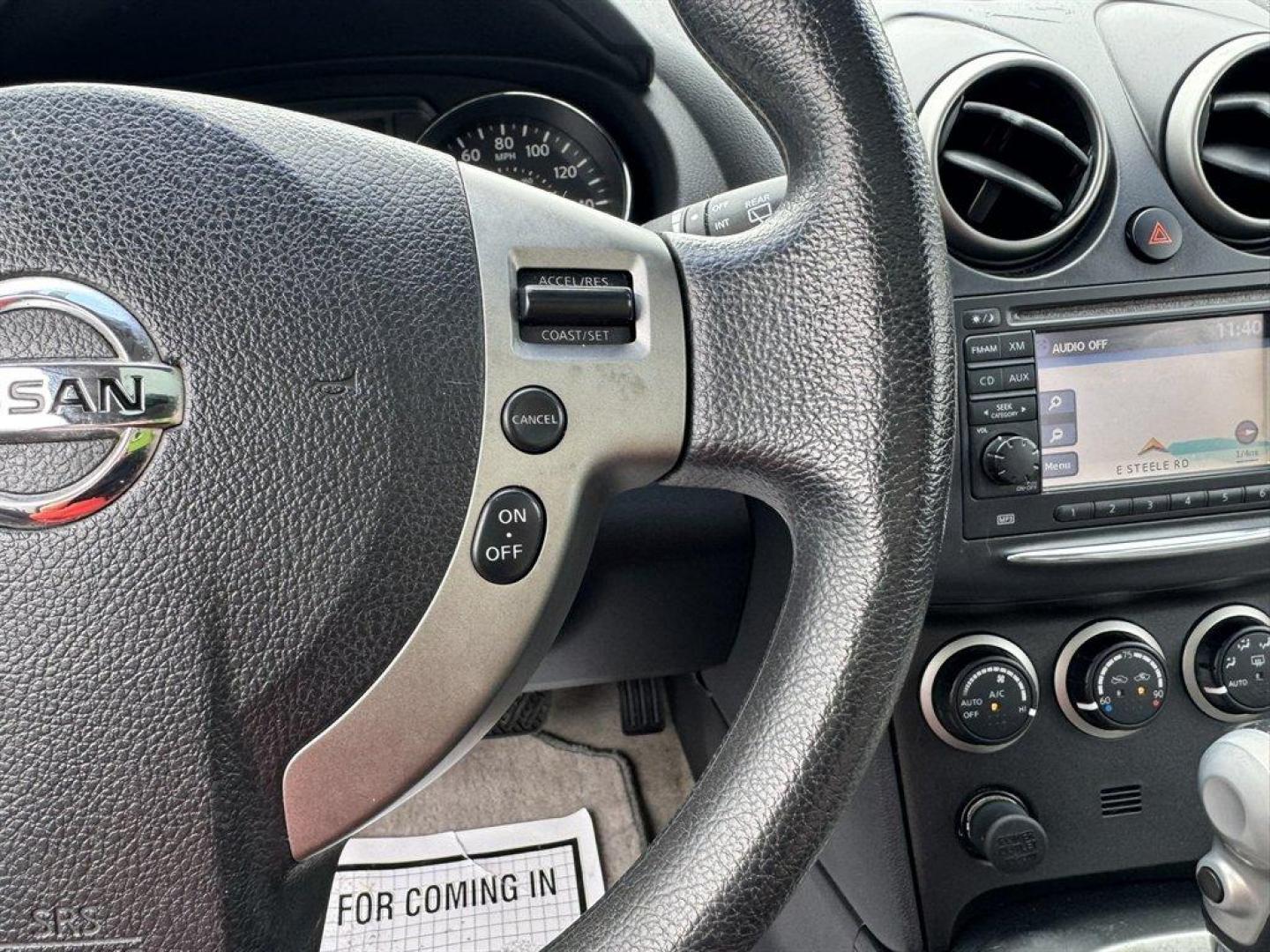 2011 Silver /Grey Nissan Rogue (JN8AS5MT7BW) with an 2.5l I-4 MPI Dohc 2.5l engine, Automatic transmission, located at 745 East Steele Rd., West Columbia, SC, 29170, (803) 755-9148, 33.927212, -81.148483 - Special Internet Price! 2011 Nissan Rogue with AM/FM radio, Backup camera, Navigation, Cruise control, Keyless entry, Cloth interior, Powered windows, Powered door locks, Plus more! - Photo#8