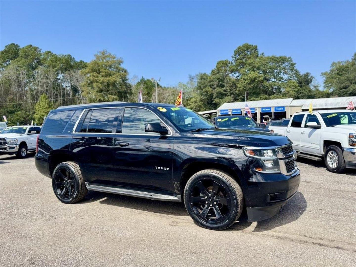 2015 Black /Black Chevrolet Tahoe (1GNSKBKC3FR) with an 5.3l V8 DI VVT Flex 5.3l engine, Automatic transmission, located at 745 East Steele Rd., West Columbia, SC, 29170, (803) 755-9148, 33.927212, -81.148483 - Special Internet Price! 2015 Chevrolet Tahoe - Photo#2