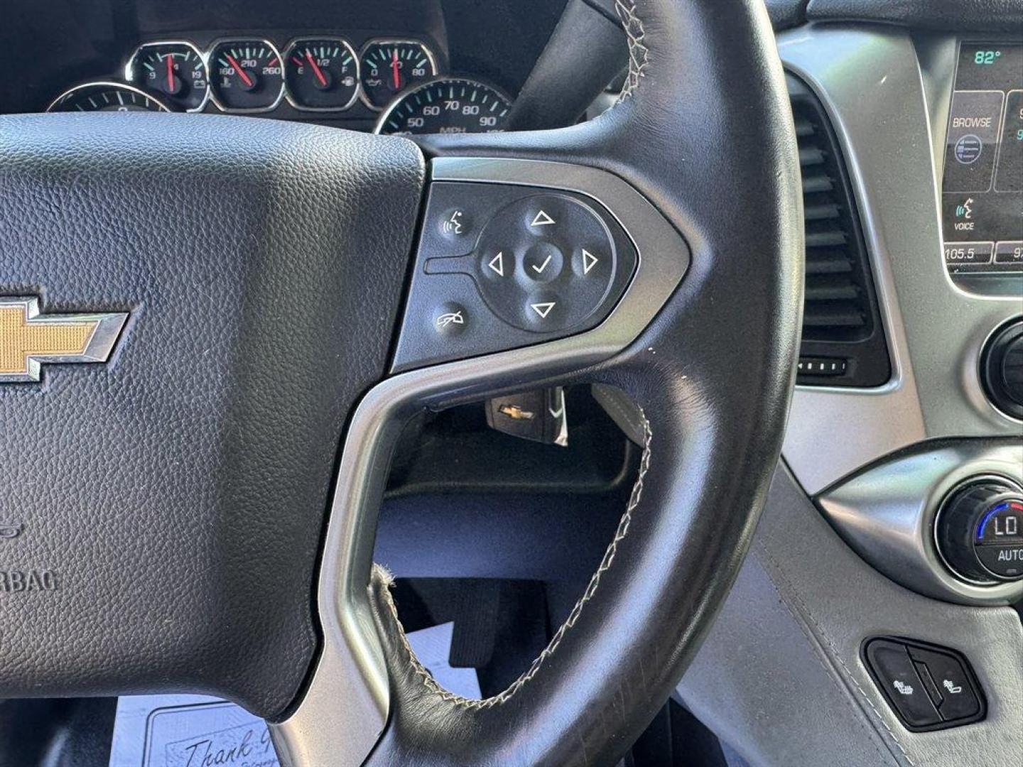 2015 Black /Black Chevrolet Tahoe (1GNSKBKC3FR) with an 5.3l V8 DI VVT Flex 5.3l engine, Automatic transmission, located at 745 East Steele Rd., West Columbia, SC, 29170, (803) 755-9148, 33.927212, -81.148483 - Special Internet Price! 2015 Chevrolet Tahoe - Photo#9